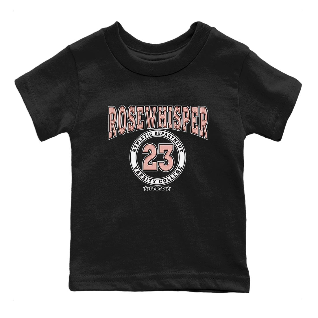 Nike Dunks Low Rose Whisper shirt to match jordans Varsity Streetwear Sneaker Shirt Nike Dunk Rose Whisper Drip Gear Zone Sneaker Matching Clothing Baby Toddler Black 2 T-Shirt
