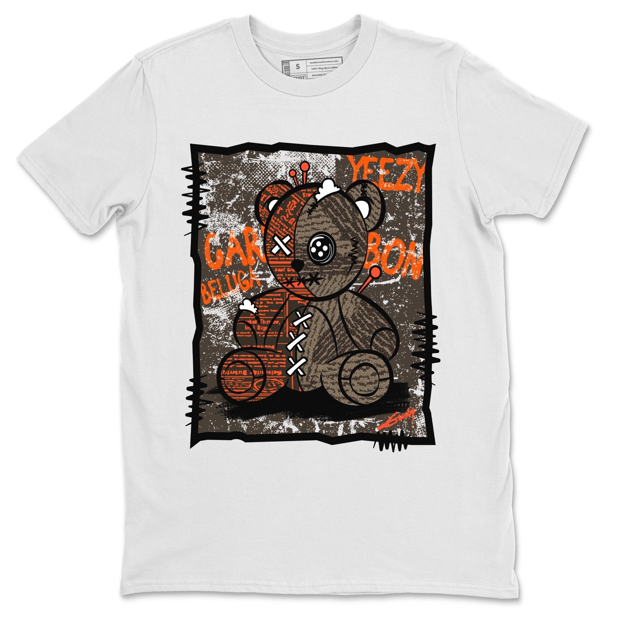 Yeezy 350 Carbon Beluga Shirt To Match Jordans Vintage Bear Sneaker Tees Yeezy 350 Carbon Beluga Drip Gear Zone Sneaker Matching Clothing Unisex Shirts