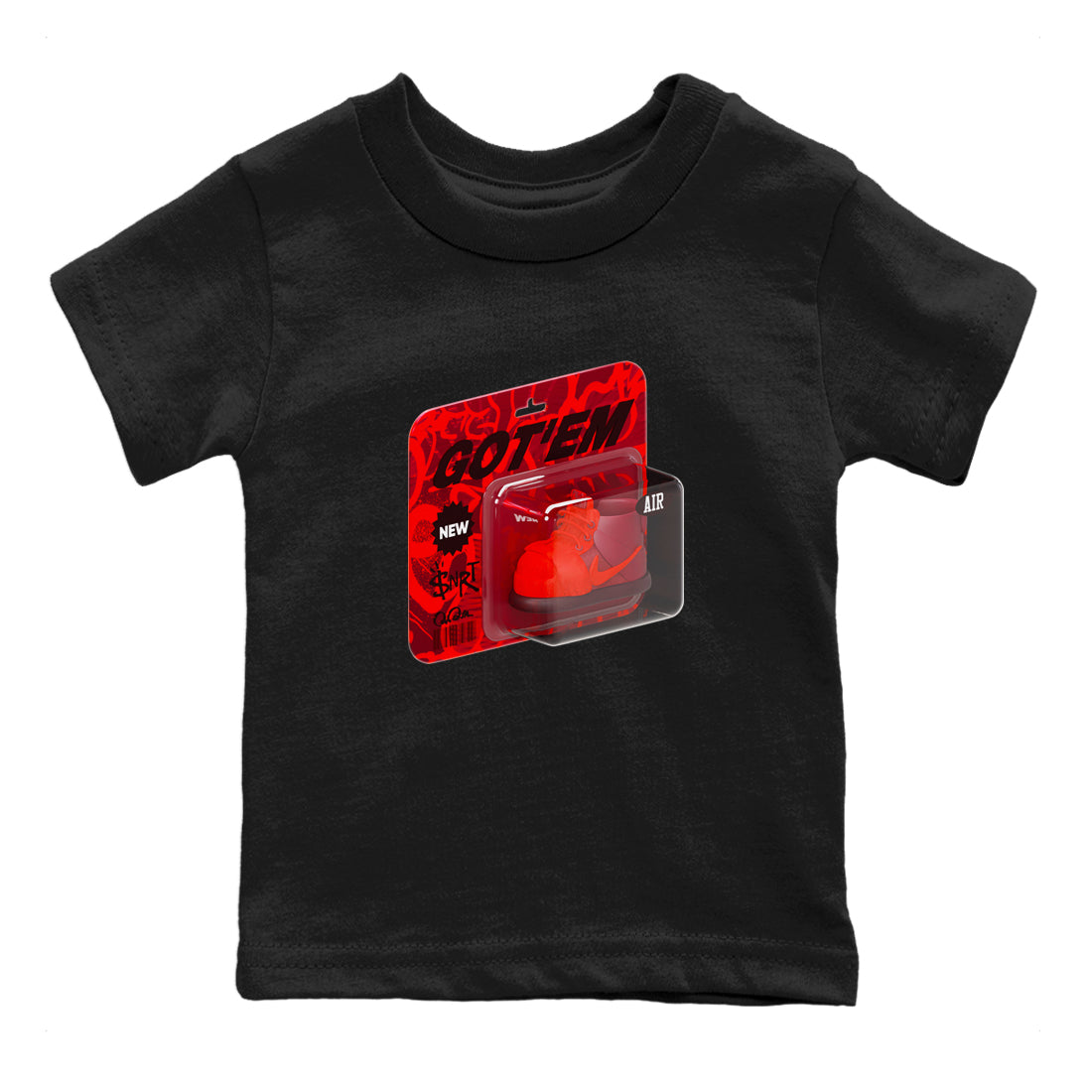 Air Force 1 Layers of Love shirt to match jordans Vintage Toy Packaging sneaker tees af1 Layers of Love Drip Gear Zone baby toddler Black 2 cotton Shirt
