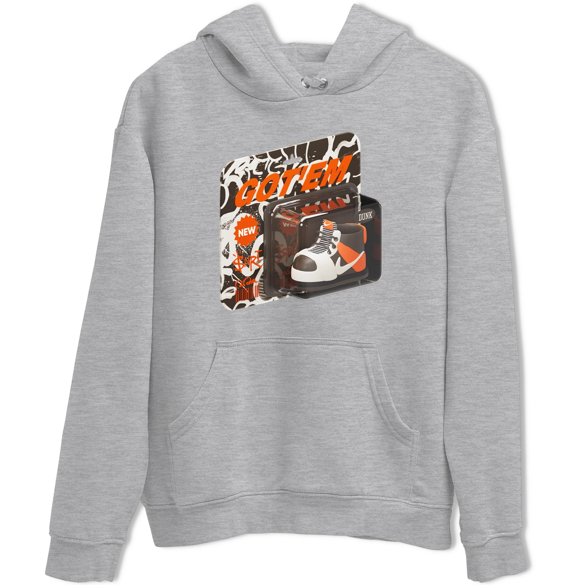 Dunk Red Panda shirt to match jordans Vintage Toy Packaging sneaker tees Nike Dunk LowRed Panda Drip Gear Zone Sneaker T-Shirts Crew Neck Casual Fit Heather Grey 2 T-Shirt