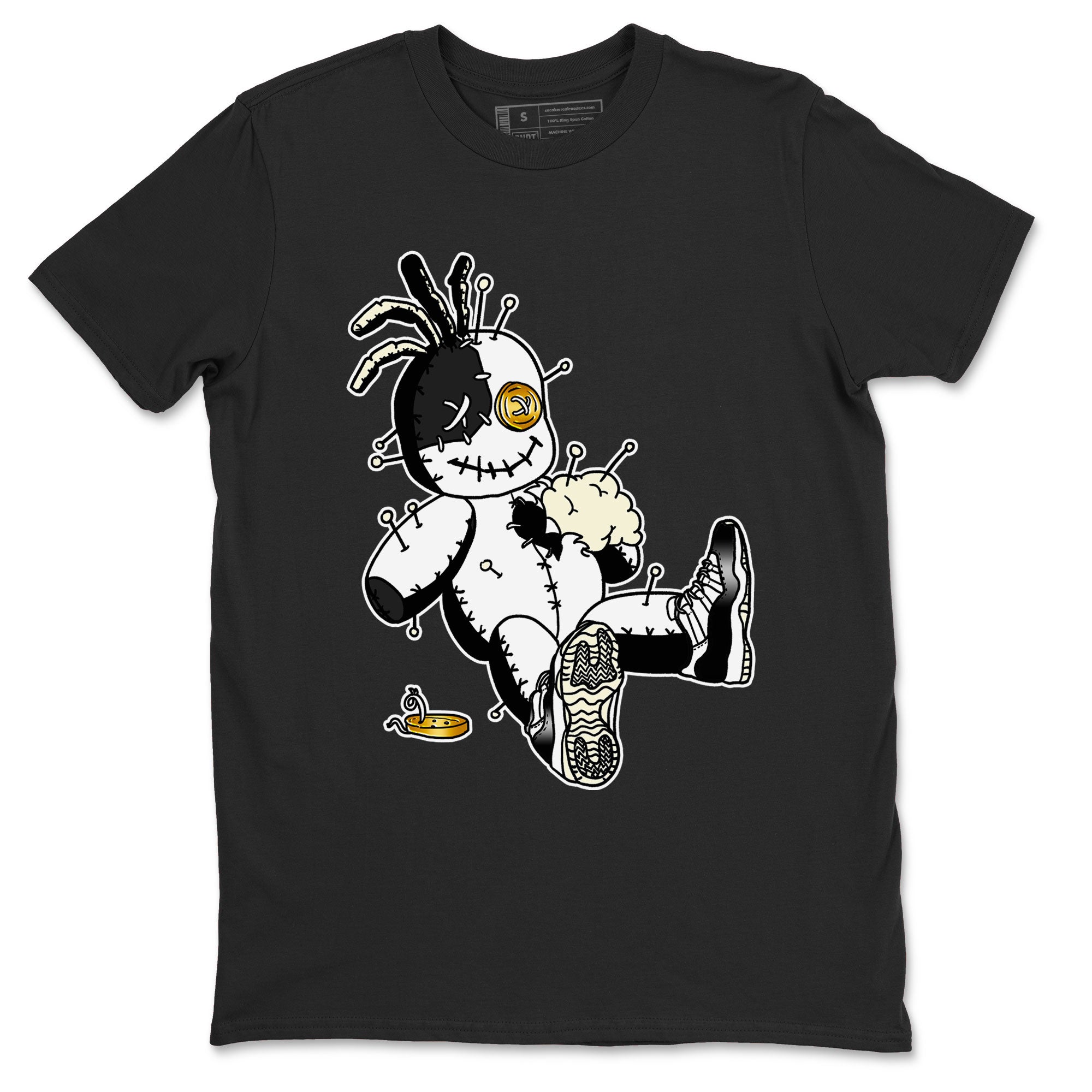 Air Jordan 11 Gratitude shirt to match jordans Voodoo Doll sneaker tees Jordan 11 Retro Gratitude Drip Gear Zone Sneaker Matching Cotton Shirt unisex crew neck cotton Black 2 crew neck shirt