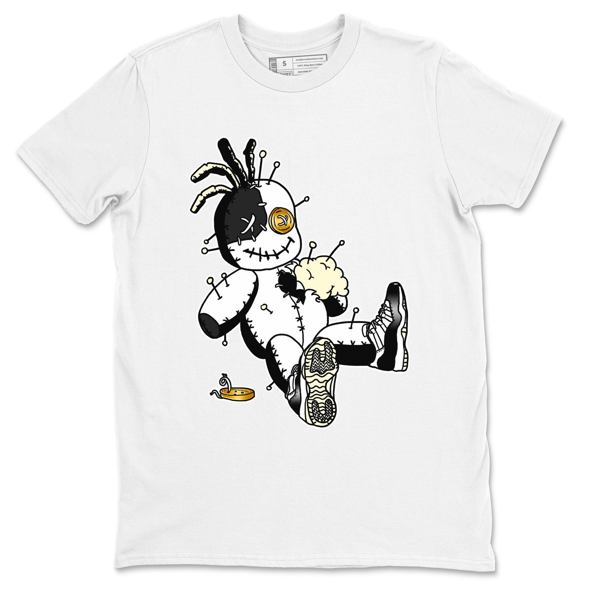 Air Jordan 11 Gratitude shirt to match jordans Voodoo Doll sneaker tees Jordan 11 Retro Gratitude Drip Gear Zone Sneaker Matching Cotton Shirt unisex crew neck cotton White 2 crew neck shirt