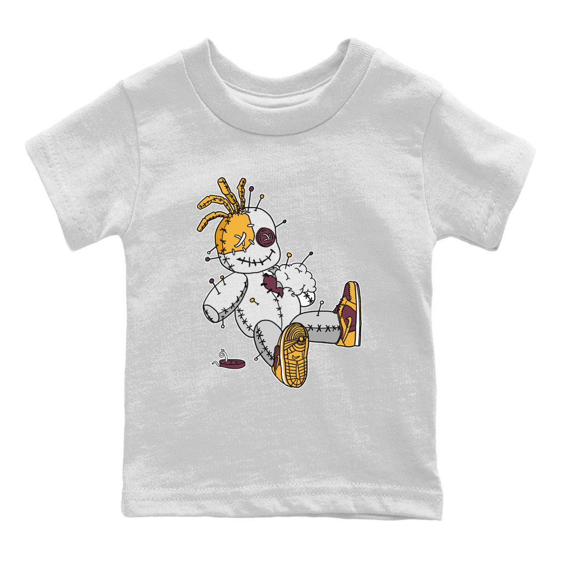 Dunk Arizona State Sneaker Match Tees Voodoo Doll Sneaker Tees Dunk Arizona State Jordan to match sneaker T-Shirt Kids Shirts