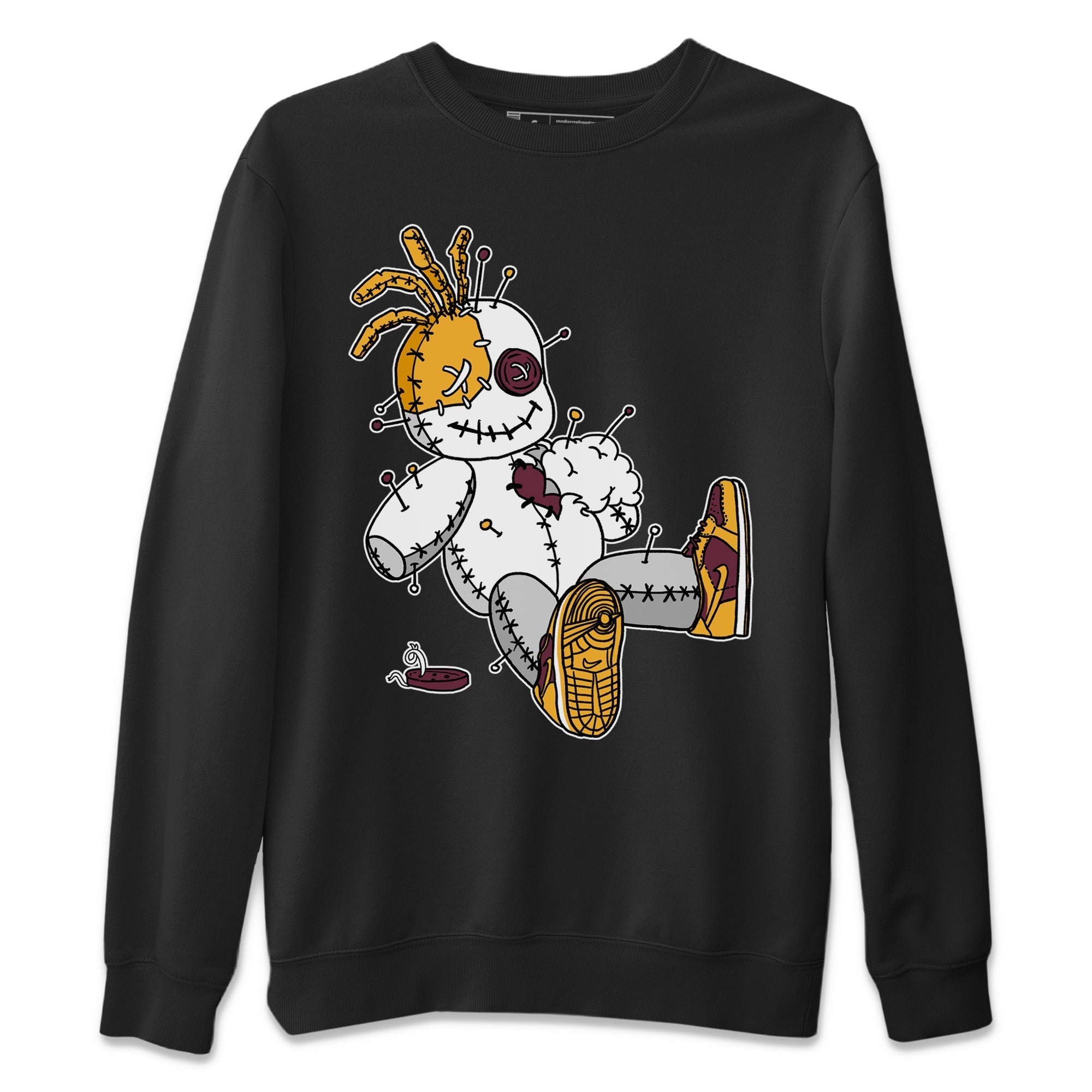 Dunk Arizona State Sneaker Match Tees Voodoo Doll Sneaker Tees Dunk Arizona State Jordan to match sneaker T-Shirt Crew Neck Shirts