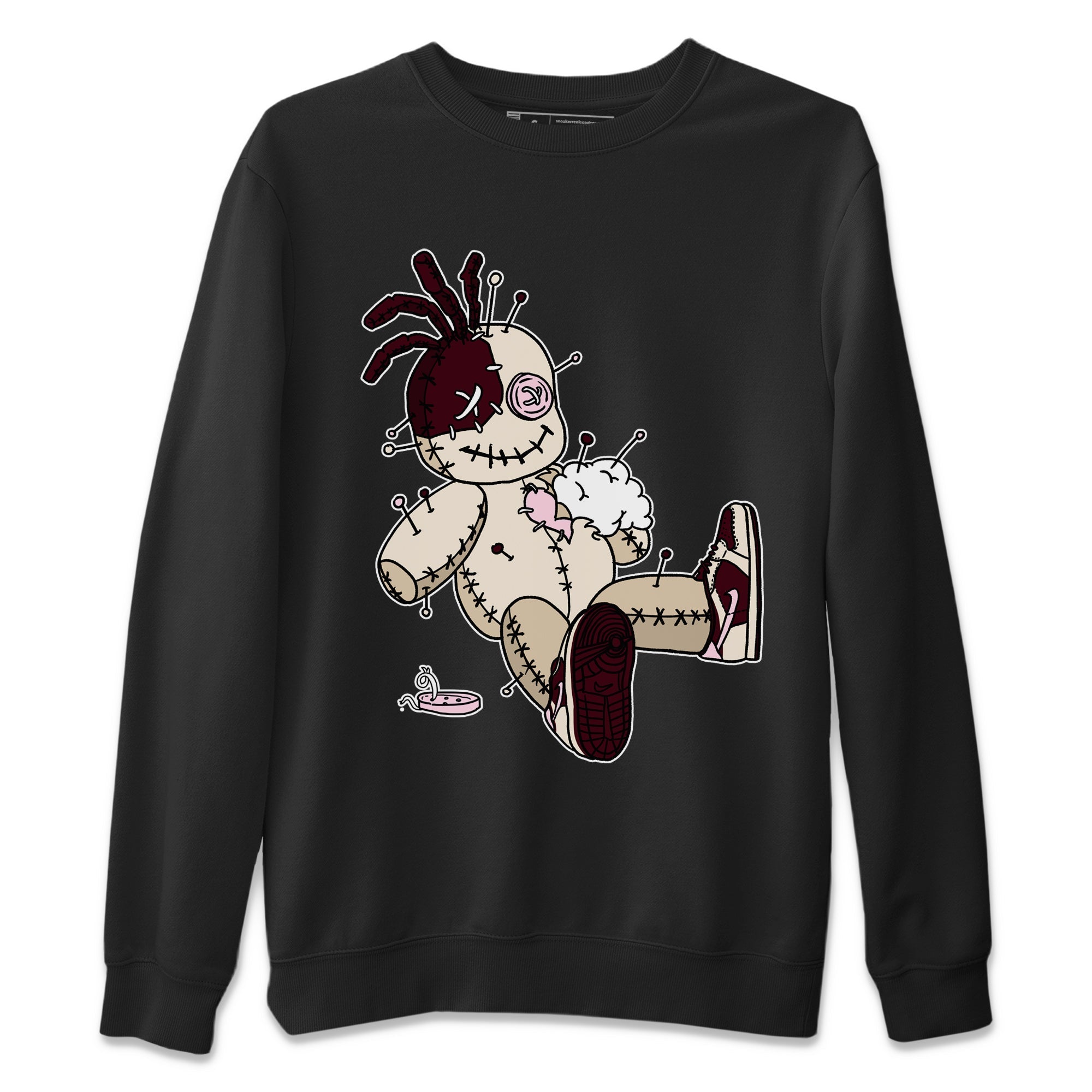 Dunk Valentines Day Sneaker Match Tees Voodoo Doll Sneaker Tees Dunk Valentines Day Jordan to match sneaker T-Shirt Crew Neck Shirts