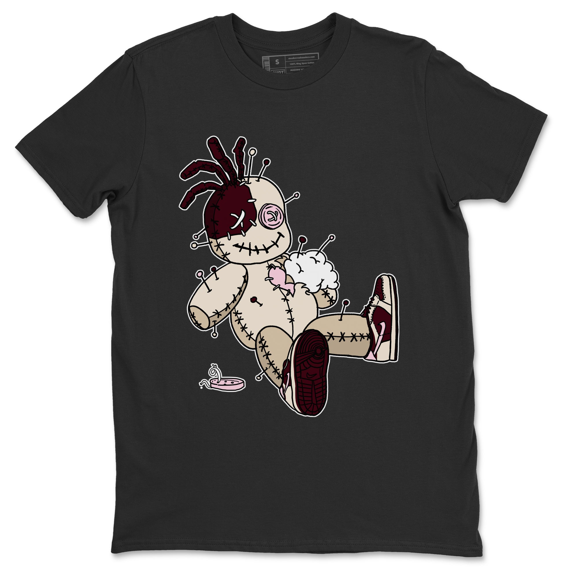 Dunk Valentines Day Sneaker Match Tees Voodoo Doll Sneaker Tees Dunk Valentines Day Jordan to match sneaker T-Shirt Crew Neck Shirts