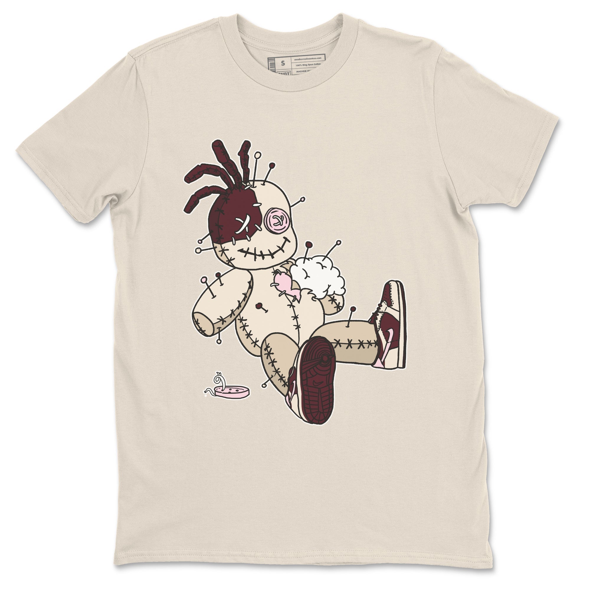 Dunk Valentines Day Sneaker Match Tees Voodoo Doll Sneaker Tees Dunk Valentines Day Jordan to match sneaker T-Shirt Crew Neck Shirts