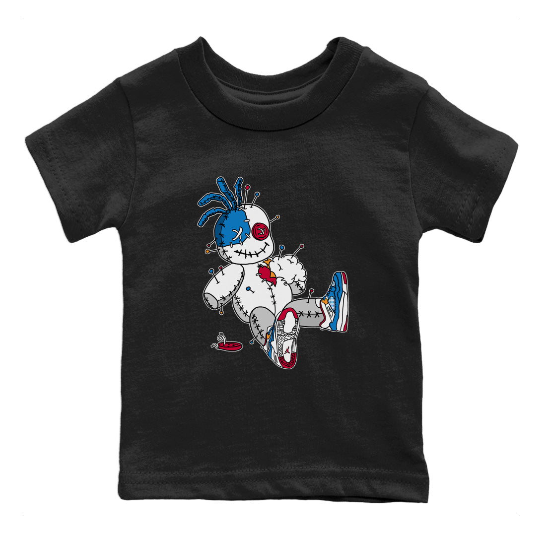 Jordan 4 Messy Room Sneaker Matching T-Shirt Voodoo Doll Sneaker Tees Jordan 4 Messy Room Sneaker Release Tees Kids Shirts