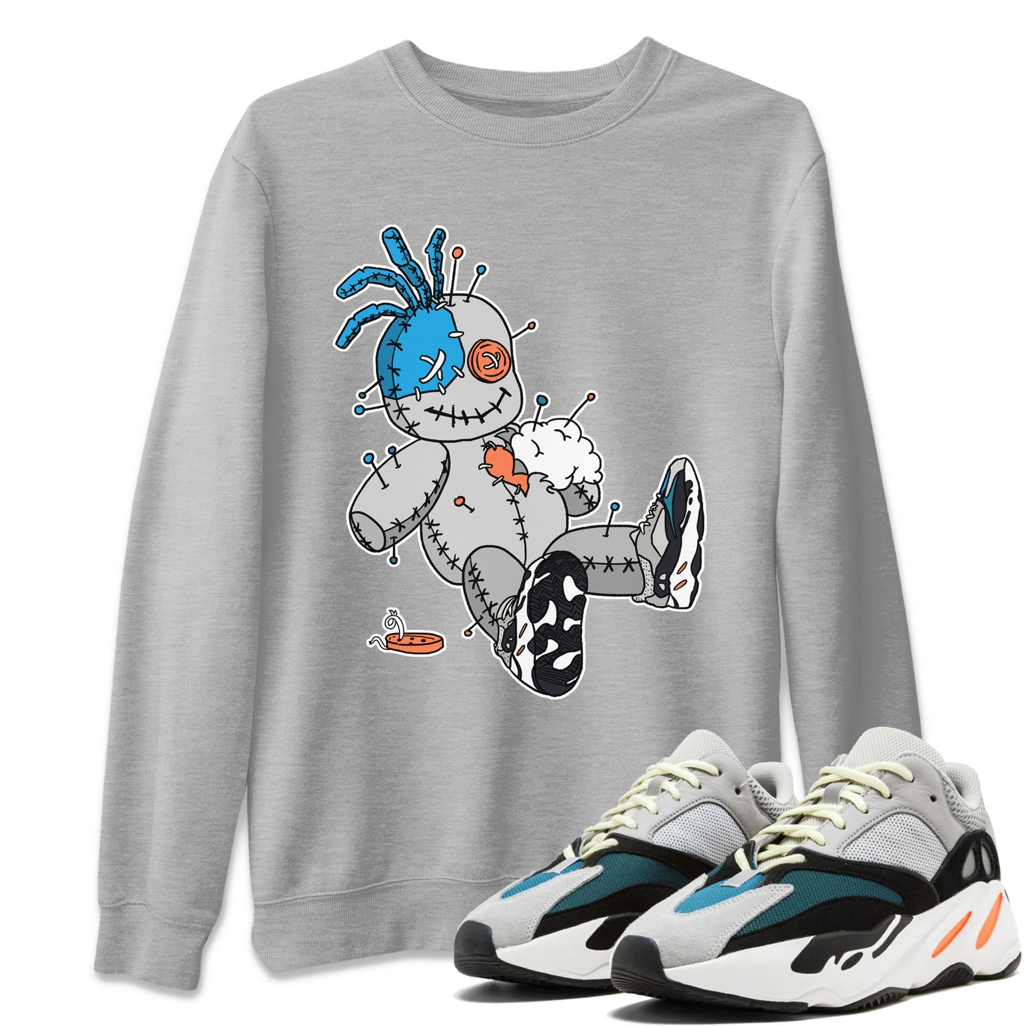 Yeezy 700 Wave Runner Shirt To Match Jordans Voodoo Doll Sneaker Tees Yeezy 700 Wave Runner Drip Gear Zone Sneaker Matching Clothing Unisex Shirts