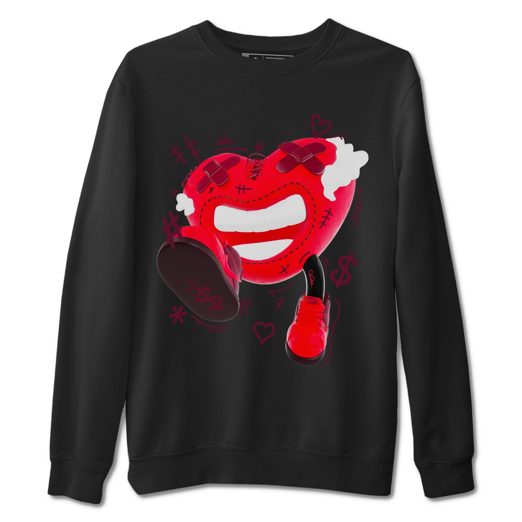 Air Force 1 Layers of Love shirt to match jordans Walk In Love sneaker tees af1 Layers of Love Drip Gear Zone unisex cotton Black 2 crew neck shirt