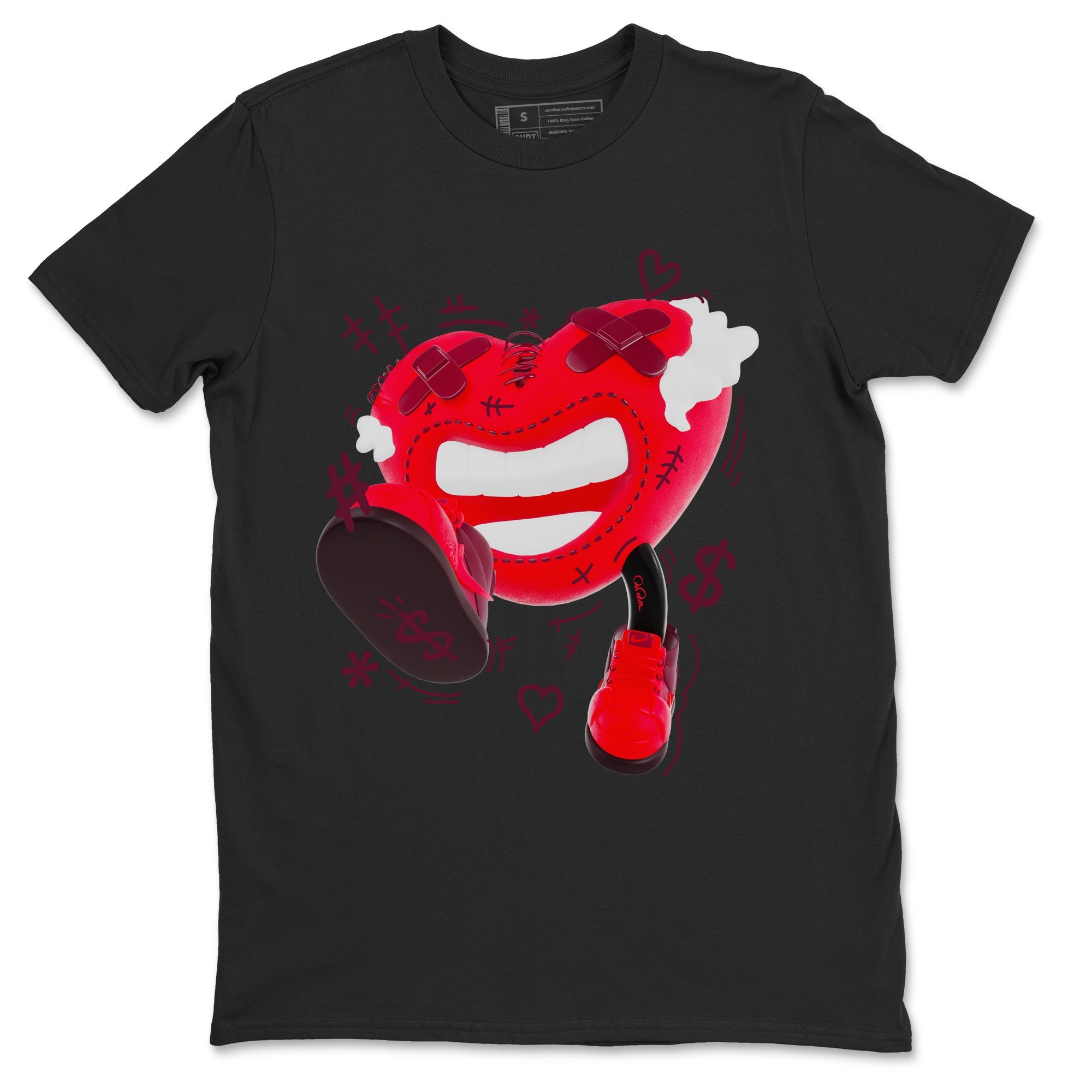 Air Force 1 Layers of Love shirt to match jordans Walk In Love sneaker tees af1 Layers of Love Drip Gear Zone unisex cotton Black 2 crew neck shirt