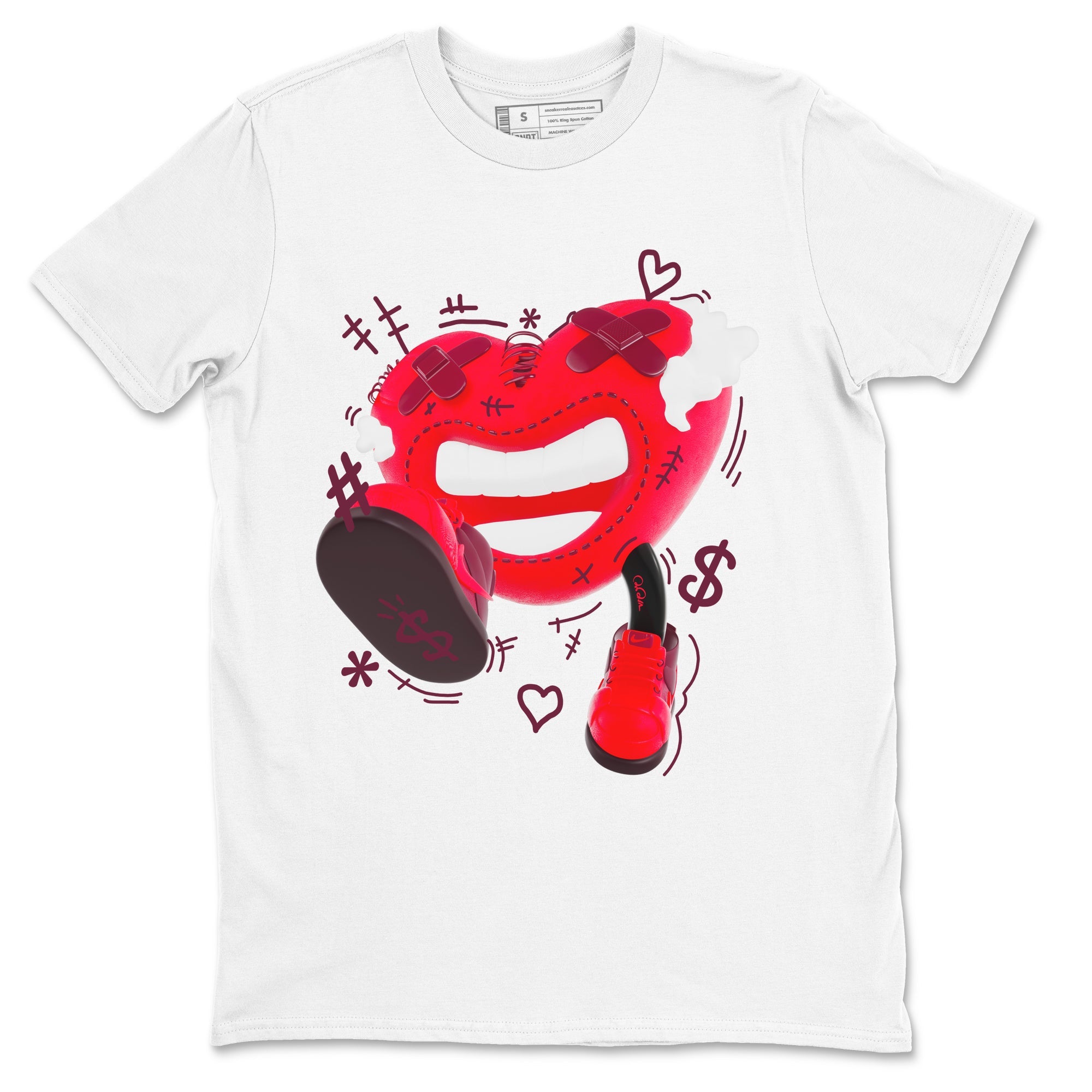 Air Force 1 Layers of Love shirt to match jordans Walk In Love sneaker tees af1 Layers of Love Drip Gear Zone unisex cotton White 2 crew neck shirt