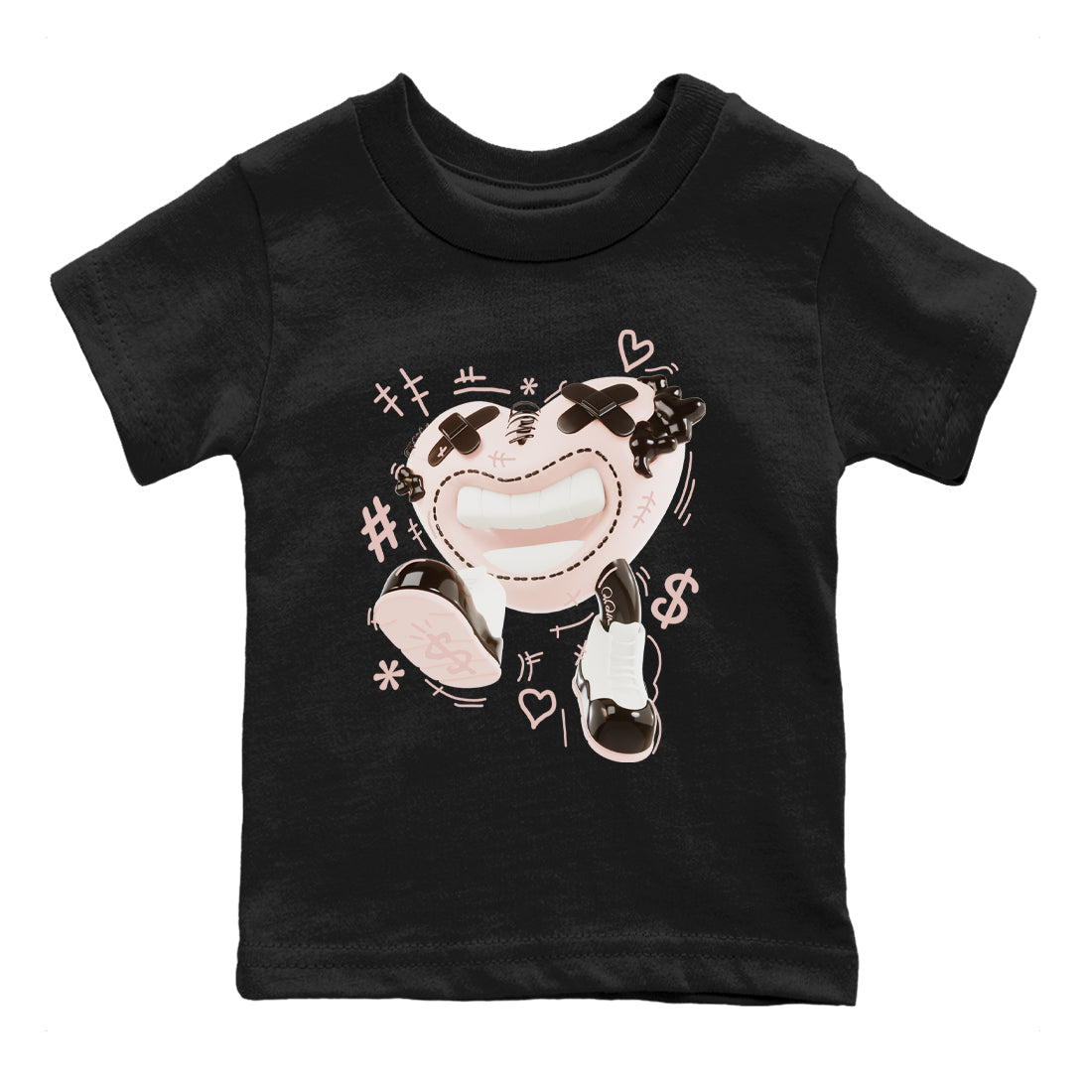 Air Jordan 11 Neapolitan shirt to match jordans Walk In Love sneaker matching t-shirts and clothing AJ11 Neapolitan Drip Gear Zone Youth Kids Toddler Black 2 T-Shirt