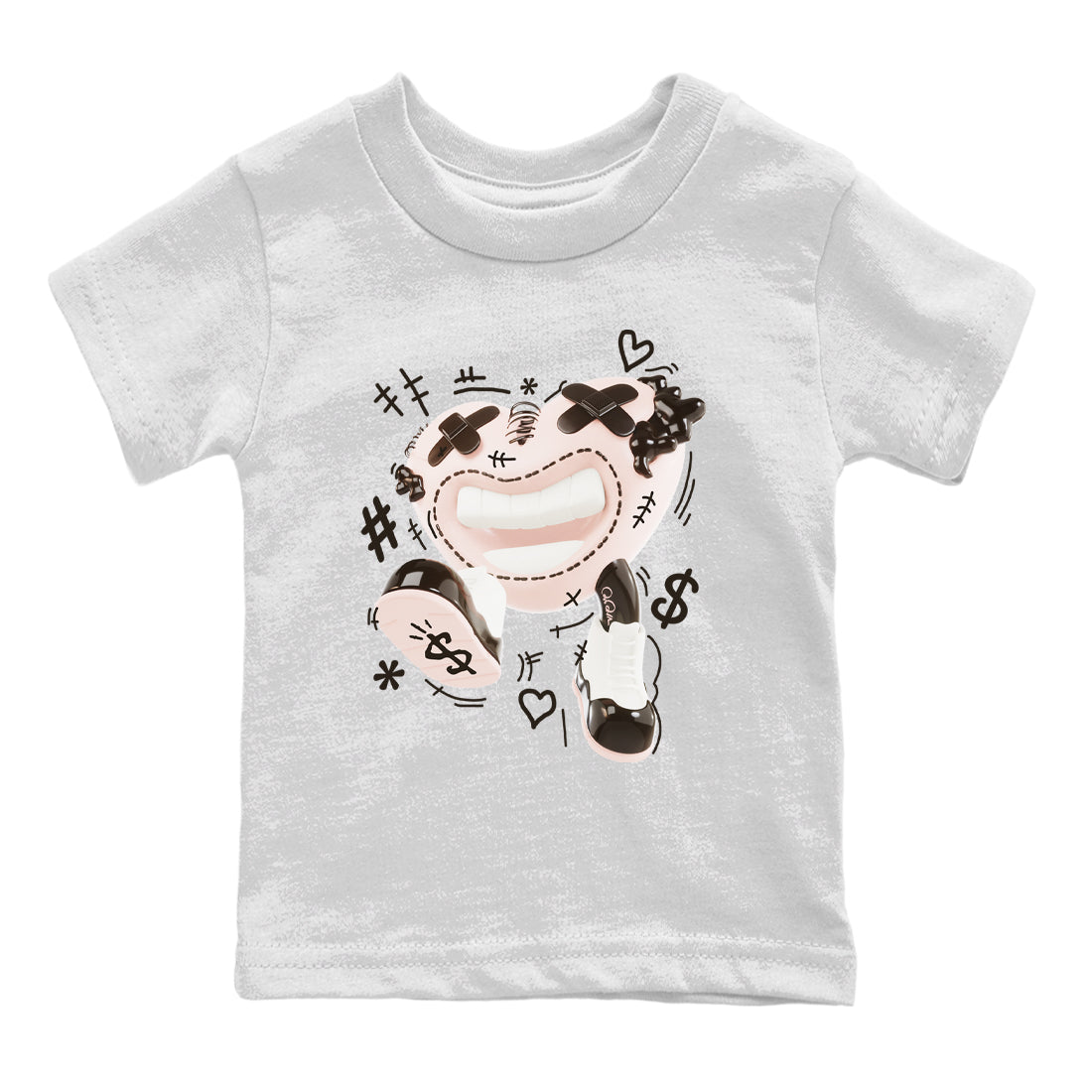 Air Jordan 11 Neapolitan shirt to match jordans Walk In Love sneaker matching t-shirts and clothing AJ11 Neapolitan Drip Gear Zone Youth Kids Toddler White 2 T-Shirt