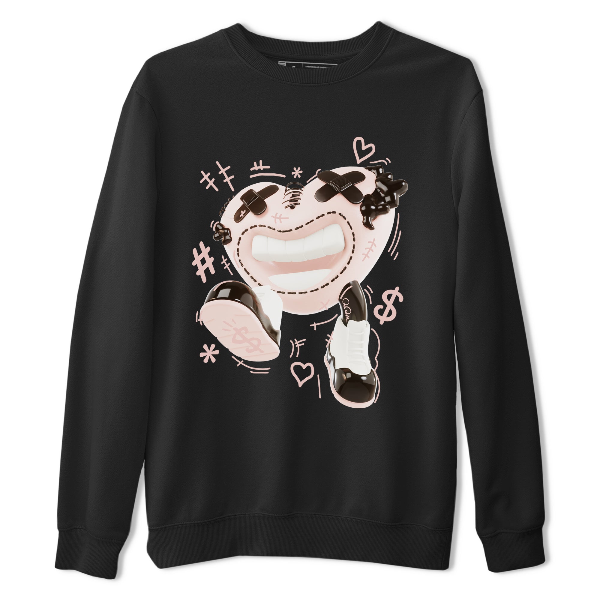 Air Jordan 11 Neapolitan shirt to match jordans Walk In Love sneaker matching t-shirts and clothing AJ11 Neapolitan Drip Gear Zone Cotton Casual Unisex Black 2 T-Shirt