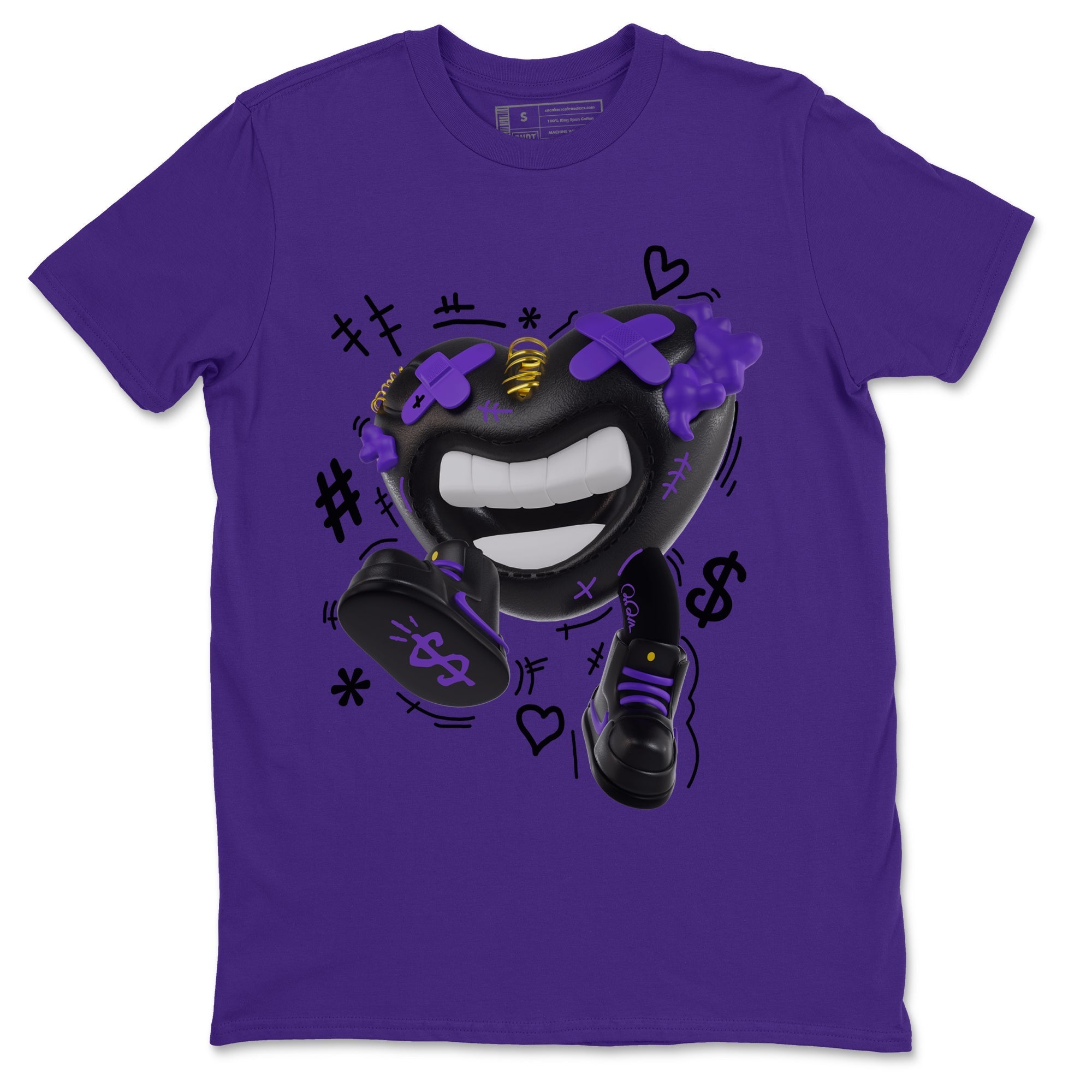 Air Jordan 12 Field Purple shirt to match jordans Walk In Love Streetwear Sneaker Shirt AJ12 Field Purple Drip Gear Zone Sneaker Matching Clothing Unisex Purple 2 T-Shirt
