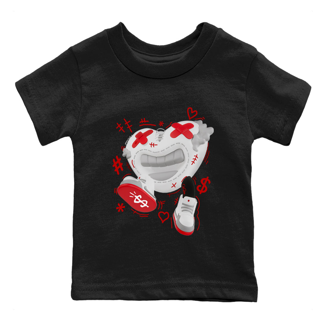 Air Jordan 13 Wolf Grey shirt to match jordans Walk In Love Streetwear Sneaker Shirt AJ13 Wolf Grey Drip Gear Zone Sneaker Matching Clothing Baby Toddler Black 2 T-Shirt