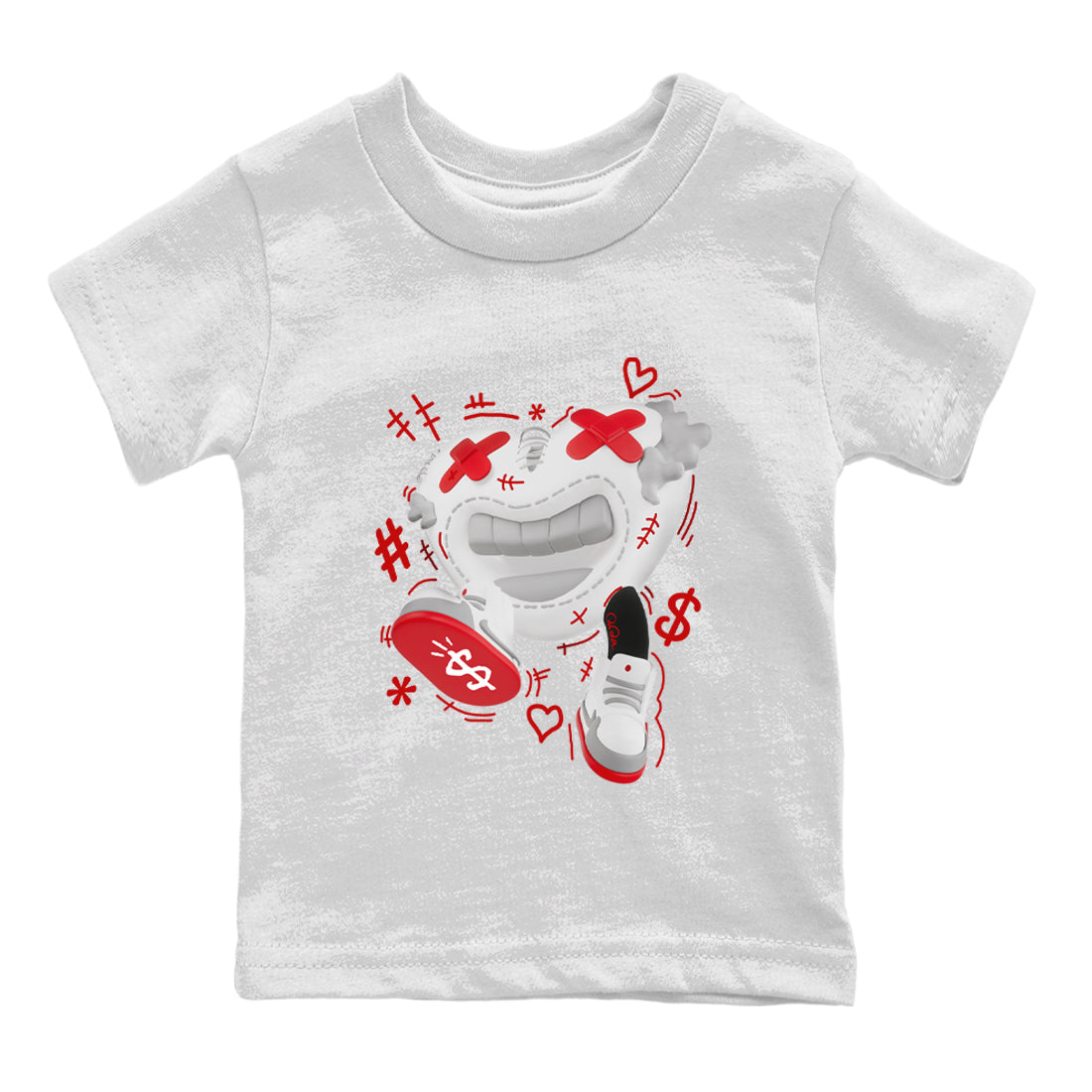 Air Jordan 13 Wolf Grey shirt to match jordans Walk In Love Streetwear Sneaker Shirt AJ13 Wolf Grey Drip Gear Zone Sneaker Matching Clothing Baby Toddler White 2 T-Shirt