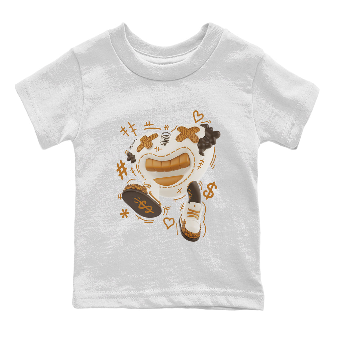 Air Jordan 3 Palomino shirt to match jordans Walk In Love Streetwear Sneaker Shirt AJ3 Palomino Drip Gear Zone Sneaker Matching Clothing Baby Toddler White 2 T-Shirt