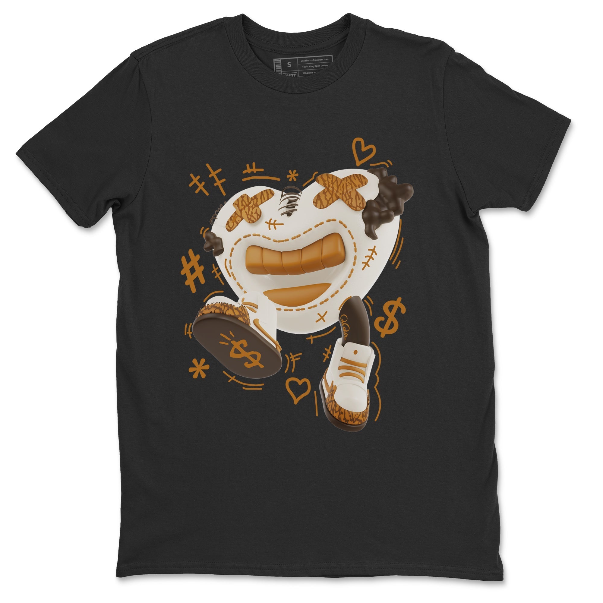 Air Jordan 3 Palomino shirt to match jordans Walk In Love Streetwear Sneaker Shirt AJ3 Palomino Drip Gear Zone Sneaker Matching Clothing Unisex Black 2 T-Shirt