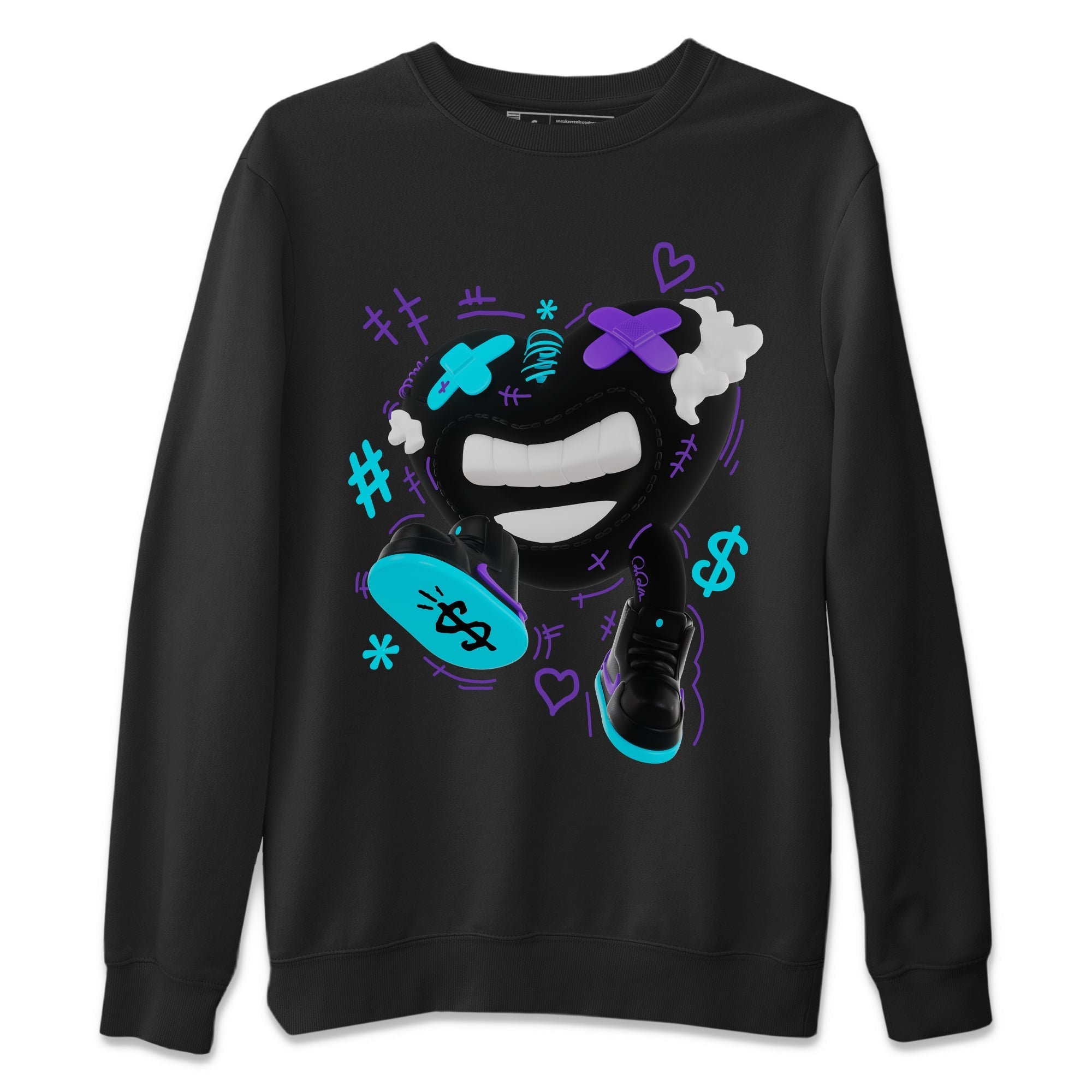 Air Jordan 6 Aqua shirt to match jordans Walk In Love Streetwear Sneaker Shirt AJ6 Aqua Drip Gear Zone Sneaker Matching Clothing Unisex Black 2 T-Shirt