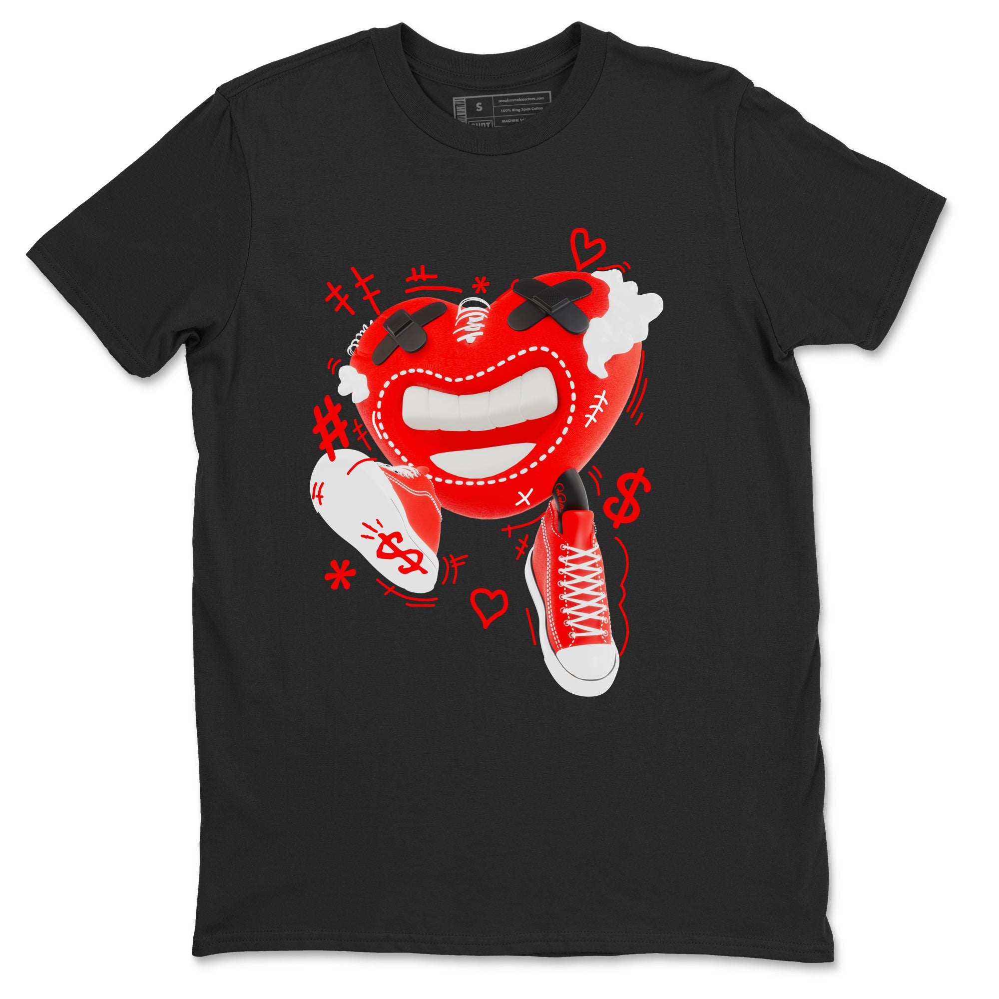 Converse High Top Red shirt to match sneakers Walk In Love sneaker tees Shoes Match Converse High Top Red Drip Gear Zone Sneaker Tee Unisex Black 2 T-Shirt