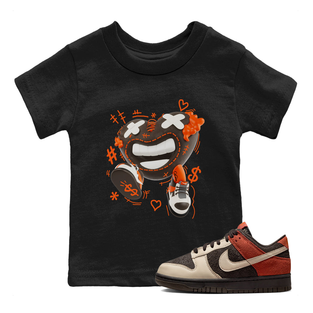 Dunk Red Panda shirt to match jordans Walk In Love sneaker tees Nike Dunk LowRed Panda Drip Gear Zone Sneaker T-Shirts Youth and Baby Black 1 T-Shirt