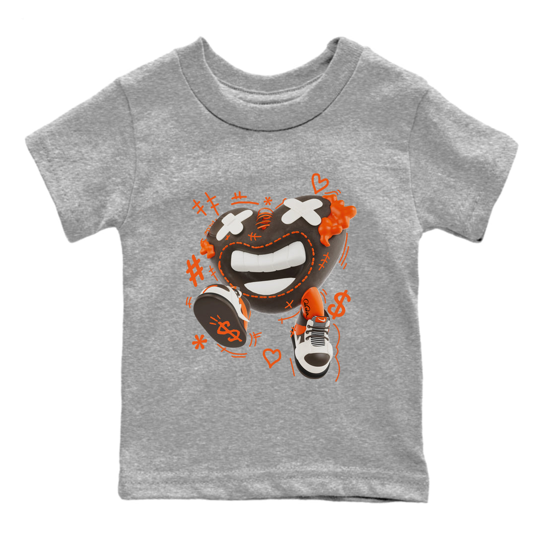 Dunk Red Panda shirt to match jordans Walk In Love sneaker tees Nike Dunk LowRed Panda Drip Gear Zone Sneaker T-Shirts Youth and Baby Heather Grey 2 T-Shirt