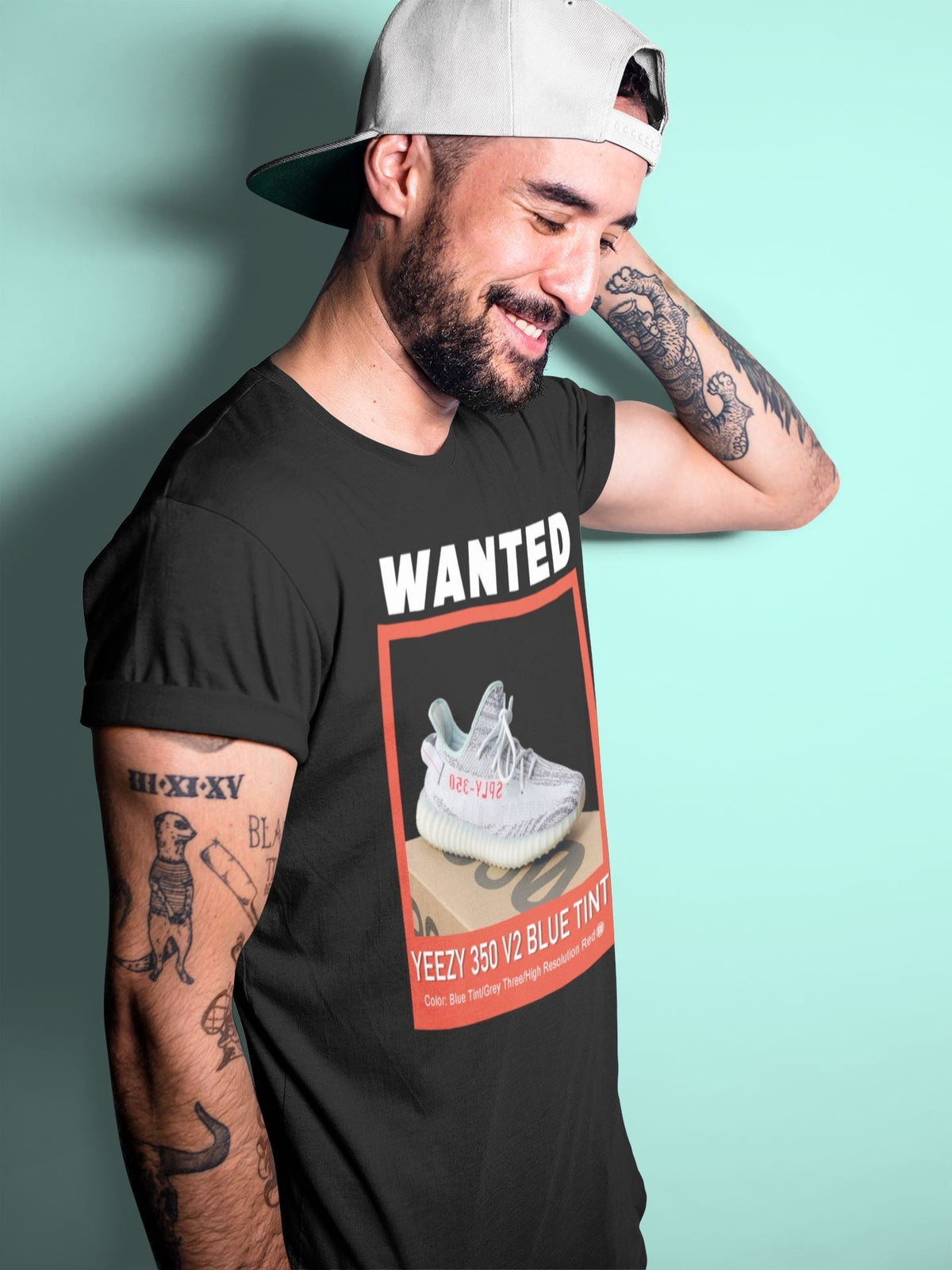 Yeezy 350 Blue Tint Shirt To Match Jordans Wanted Sneaker Tees Yeezy 350 Blue Tint Drip Gear Zone Sneaker Matching Clothing Unisex Shirts