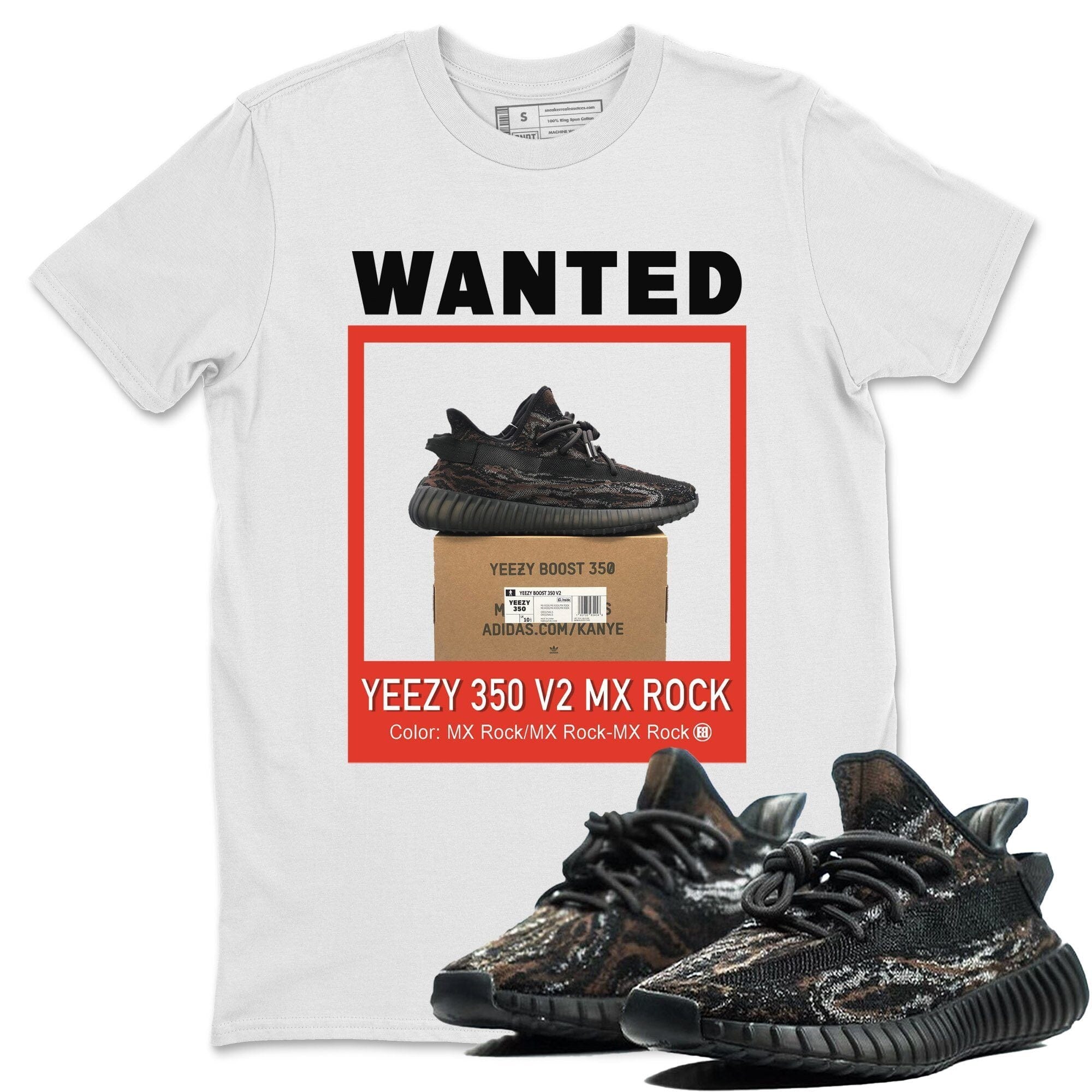 Yeezy 350 MX Rock Shirt To Match Jordans Wanted Sneaker Tees Yeezy 350 MX Rock Drip Gear Zone Sneaker Matching Clothing Unisex Shirts