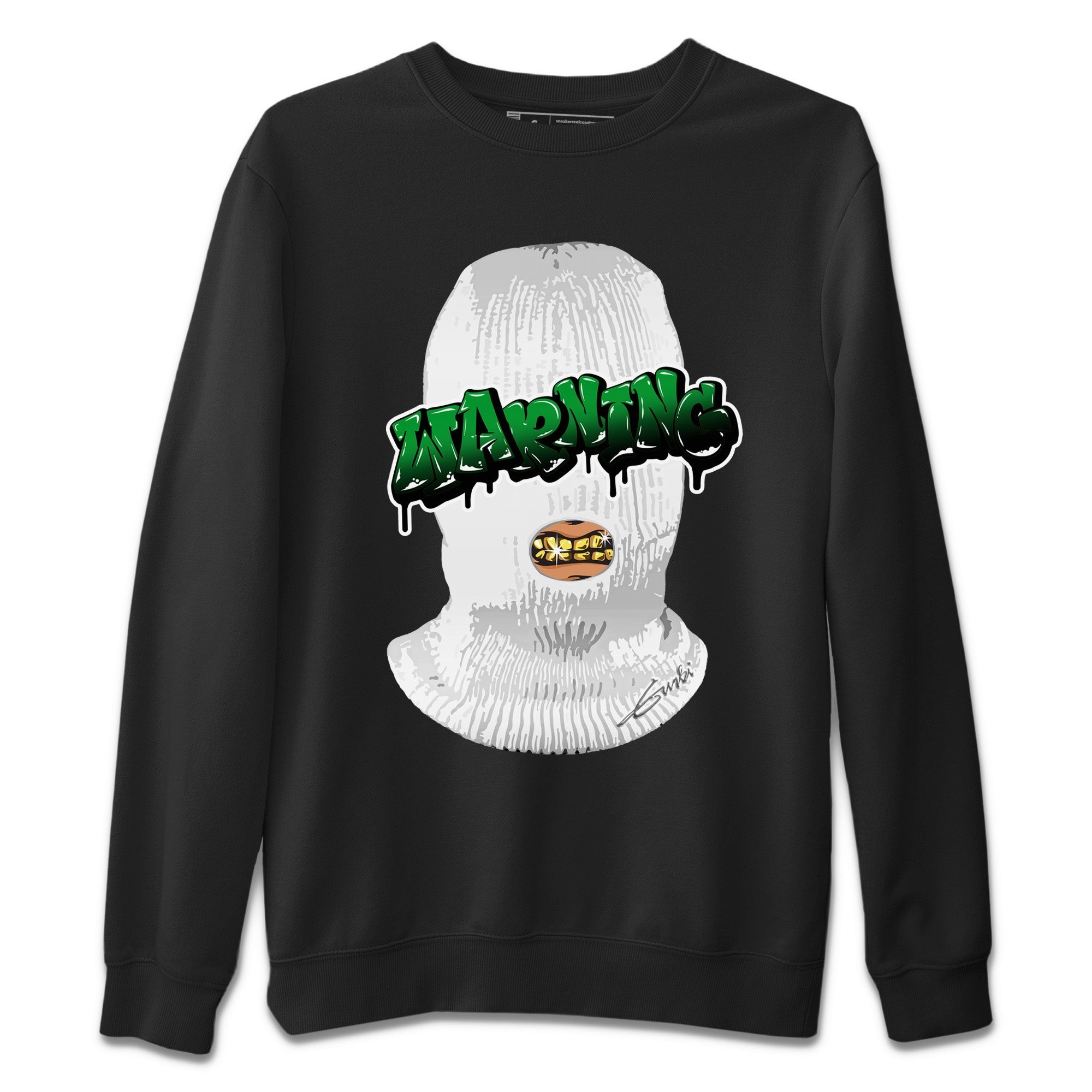 Air Jordan 1 Celtics Sneaker Match Tees Warning Streetwear Sneaker Shirt Air Jordan 1 Retro Celtics Sneaker Release Tees Unisex Shirts Black 2