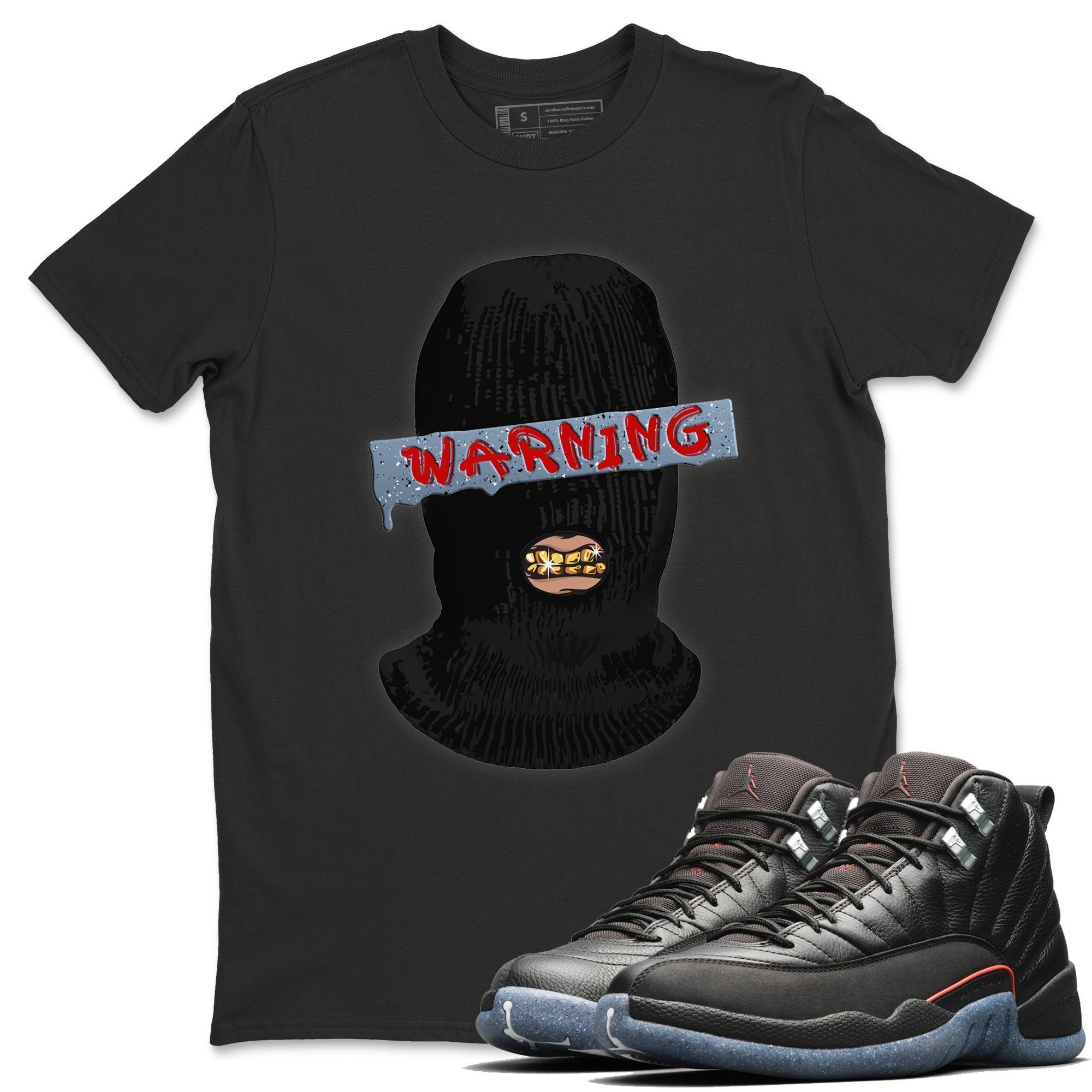 Jordan 12 Grind Shirt To Match Jordans Warning Sneaker Tees Jordan 12 Grind Drip Gear Zone Sneaker Matching Clothing Unisex Shirts
