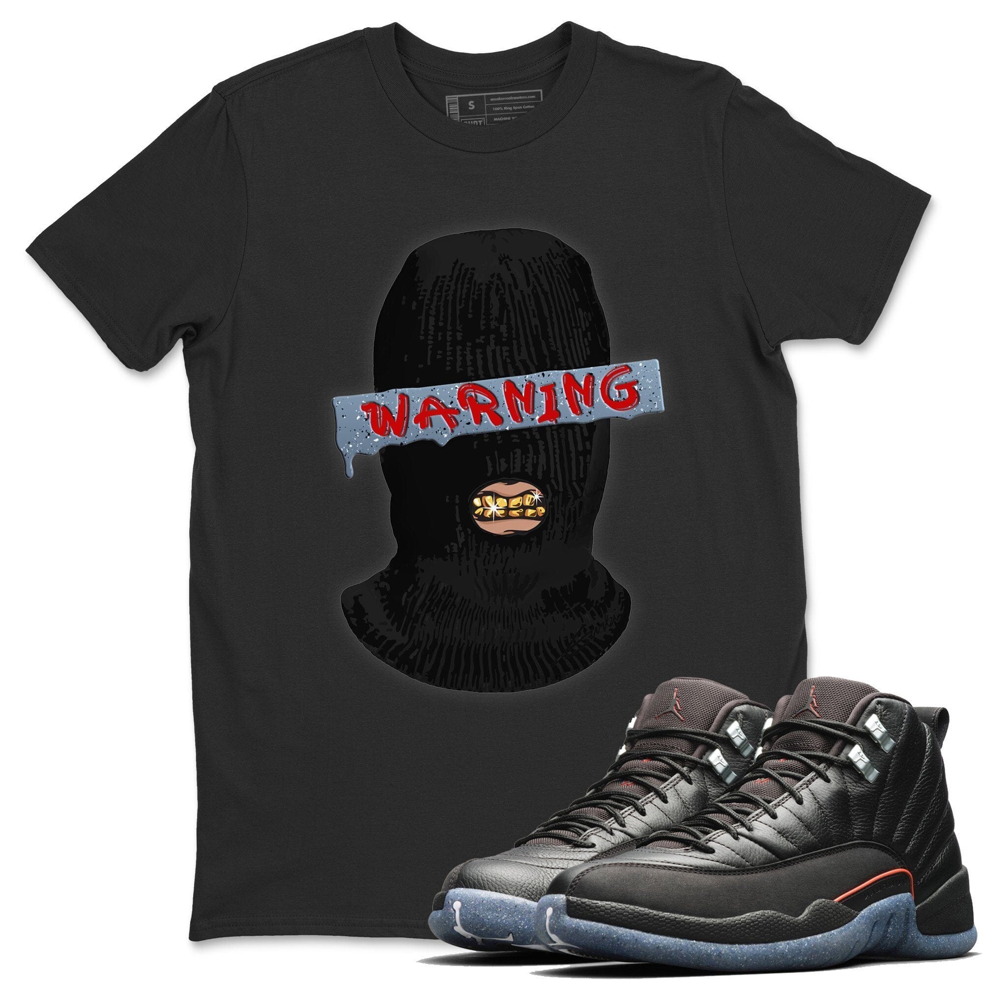 Jordan 12 Grind Shirt To Match Jordans Warning Sneaker Tees Jordan 12 Grind Drip Gear Zone Sneaker Matching Clothing Unisex Shirts