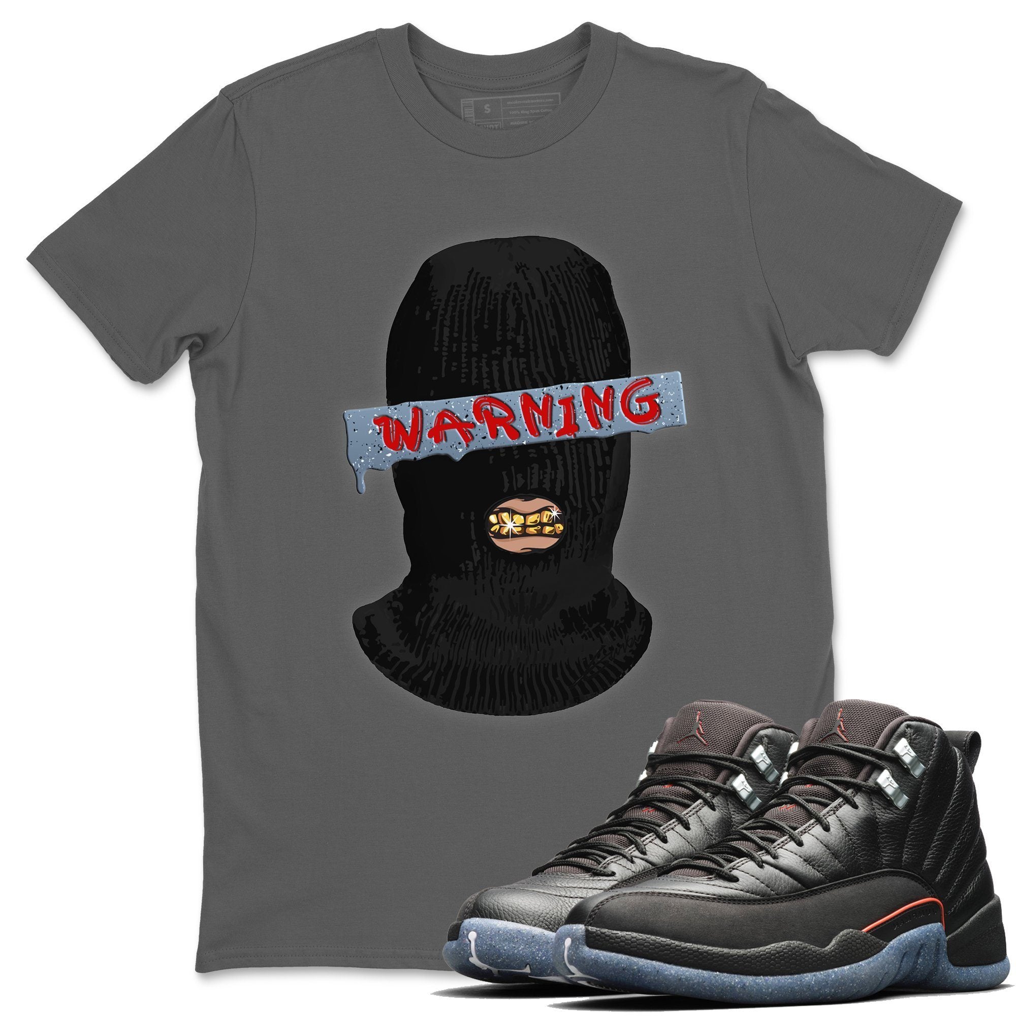 Jordan 12 Grind Shirt To Match Jordans Warning Sneaker Tees Jordan 12 Grind Drip Gear Zone Sneaker Matching Clothing Unisex Shirts