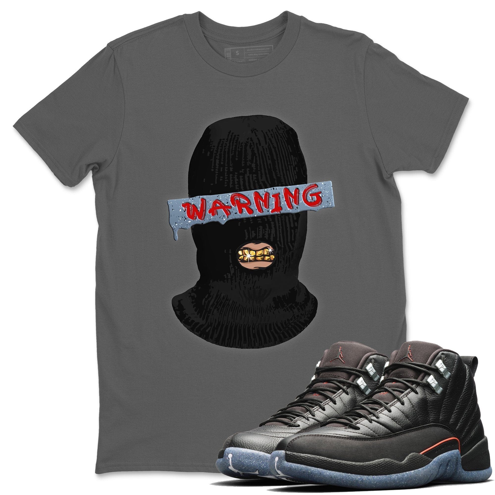 Jordan 12 Grind Shirt To Match Jordans Warning Sneaker Tees Jordan 12 Grind Drip Gear Zone Sneaker Matching Clothing Unisex Shirts
