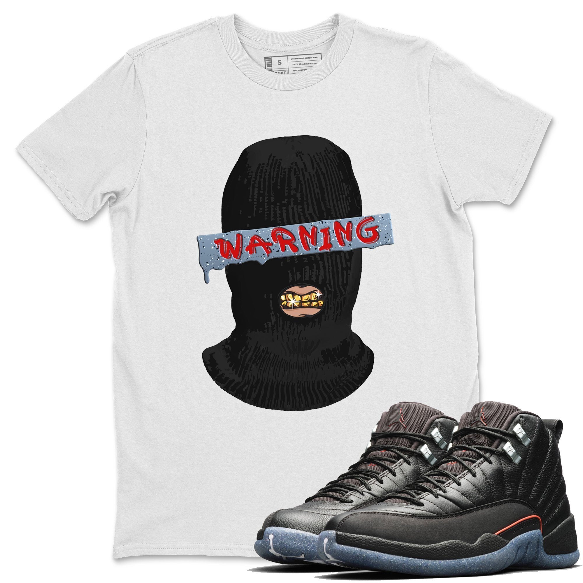 Jordan 12 Grind Shirt To Match Jordans Warning Sneaker Tees Jordan 12 Grind Drip Gear Zone Sneaker Matching Clothing Unisex Shirts