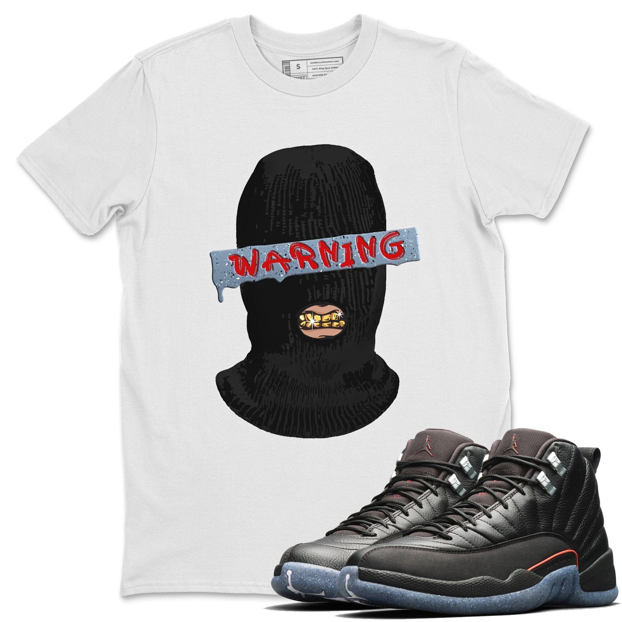 Jordan 12 Grind Shirt To Match Jordans Warning Sneaker Tees Jordan 12 Grind Drip Gear Zone Sneaker Matching Clothing Unisex Shirts