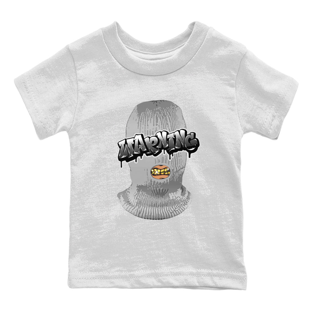 Air Jordan 13 Black Flint Sneaker Match Tees Warning Streetwear Sneaker Shirt Air Jordan 13 Black Flint Sneaker Release Tees Kids Shirts White 2