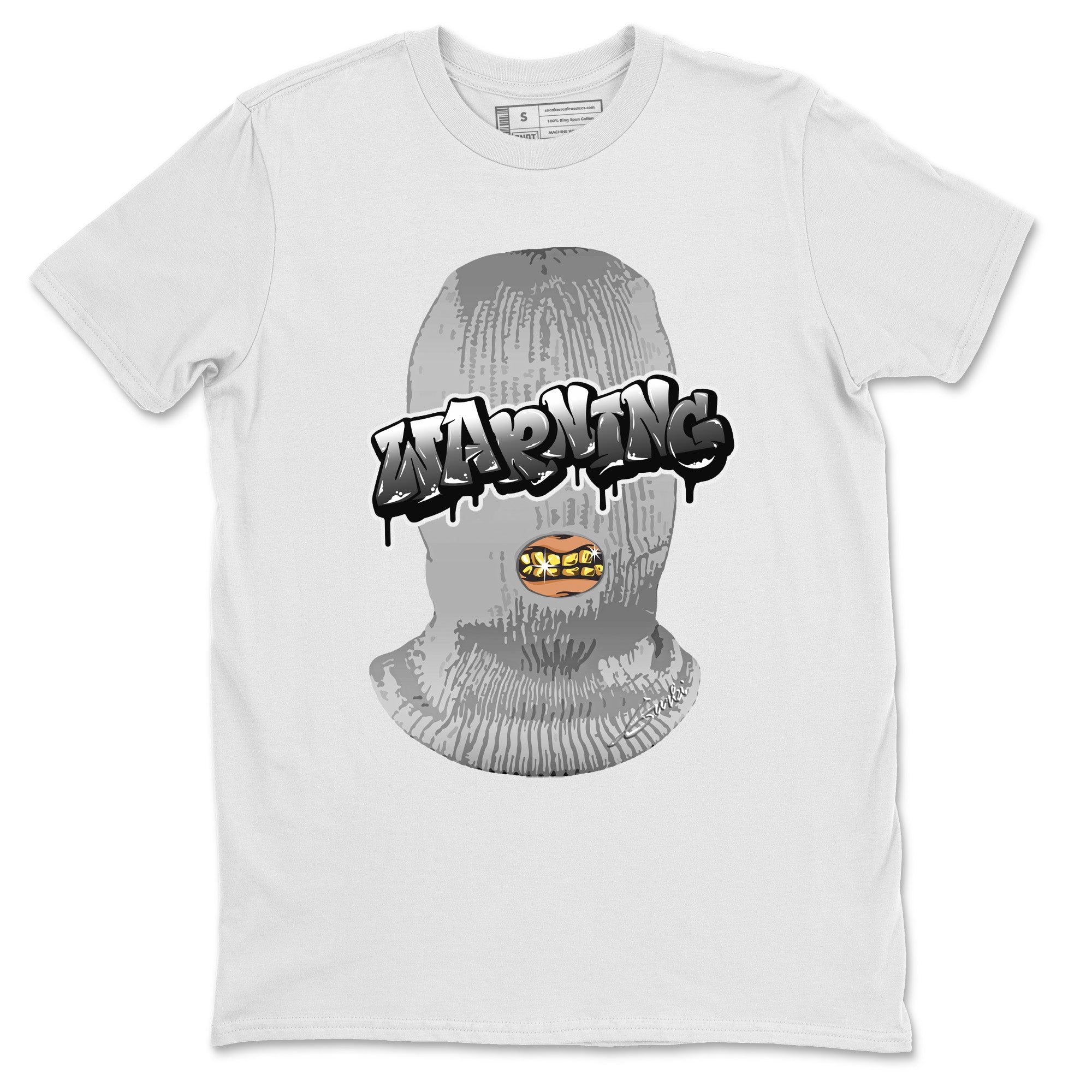 Air Jordan 13 Black Flint Sneaker Match Tees Warning Streetwear Sneaker Shirt Air Jordan 13 Black Flint Sneaker Release Tees Unisex Shirts White 2