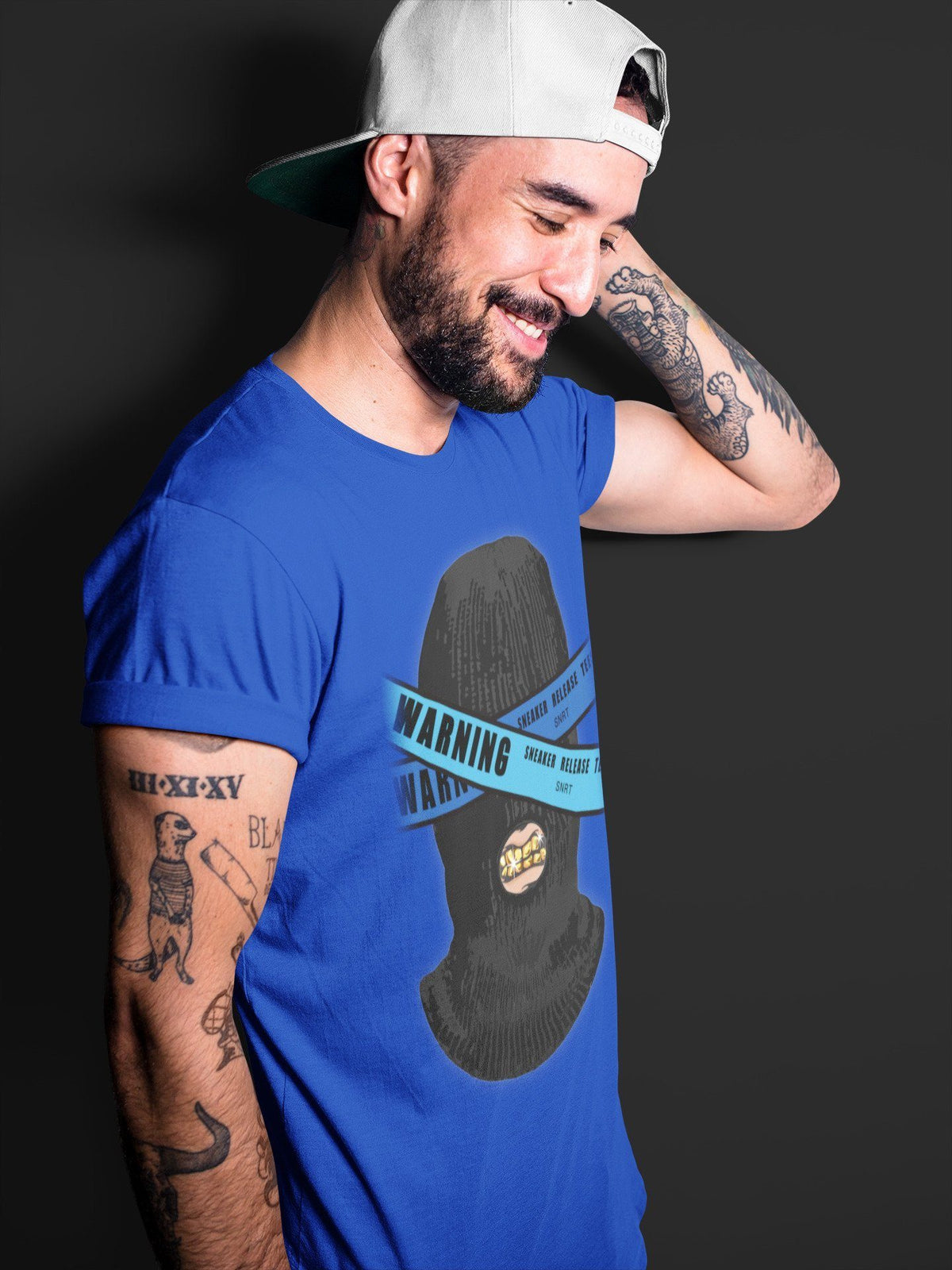 Jordan 2 OFF-WHITE Black Blue Shirt To Match Jordans Warning Sneaker Tees Jordan 2 OFF-WHITE Black Blue Drip Gear Zone Sneaker Matching Clothing Unisex Shirts