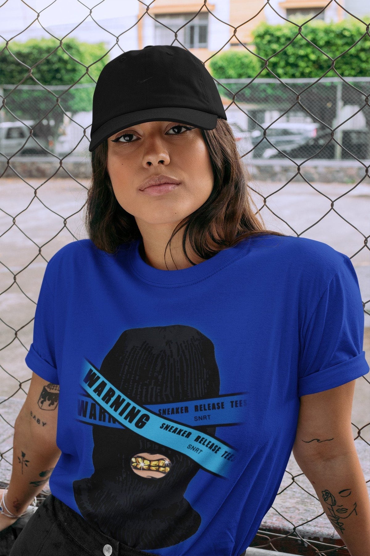 Jordan 2 OFF-WHITE Black Blue Shirt To Match Jordans Warning Sneaker Tees Jordan 2 OFF-WHITE Black Blue Drip Gear Zone Sneaker Matching Clothing Unisex Shirts