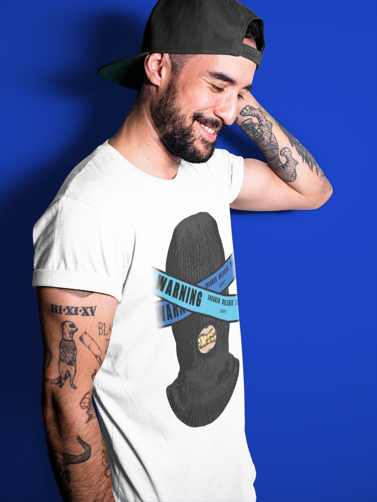 Jordan 2 OFF-WHITE Black Blue Shirt To Match Jordans Warning Sneaker Tees Jordan 2 OFF-WHITE Black Blue Drip Gear Zone Sneaker Matching Clothing Unisex Shirts