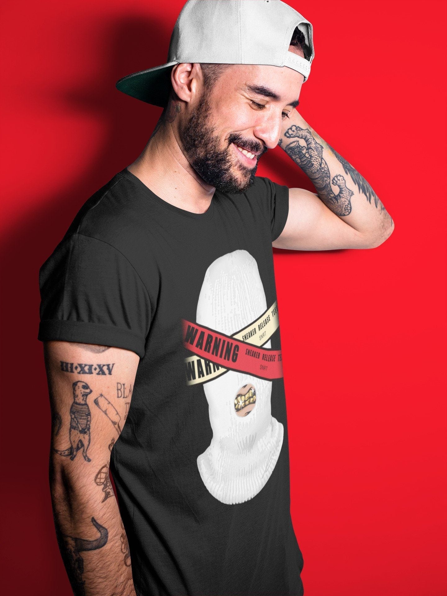 Jordan 2 OFF-WHITE Varsity Red Shirt To Match Jordans Warning Sneaker Tees Jordan 2 OFF-WHITE Varsity Red Drip Gear Zone Sneaker Matching Clothing Unisex Shirts