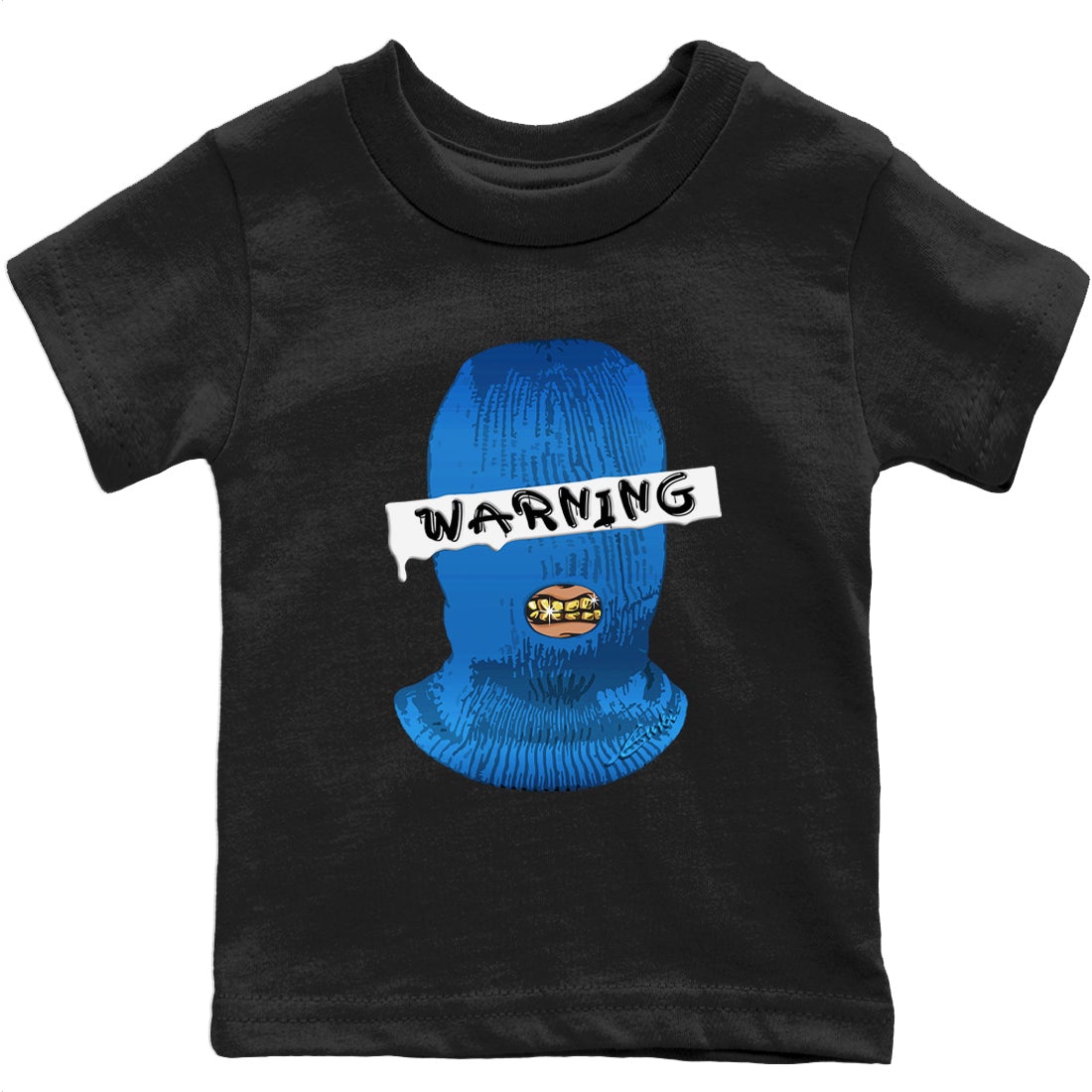 Jordan 1 Dark Marina Blue Sneaker Matching T-Shirt Warning Sneaker Tees Jordan 1 Dark Marina Blue Sneaker Release Tees Kids Shirts