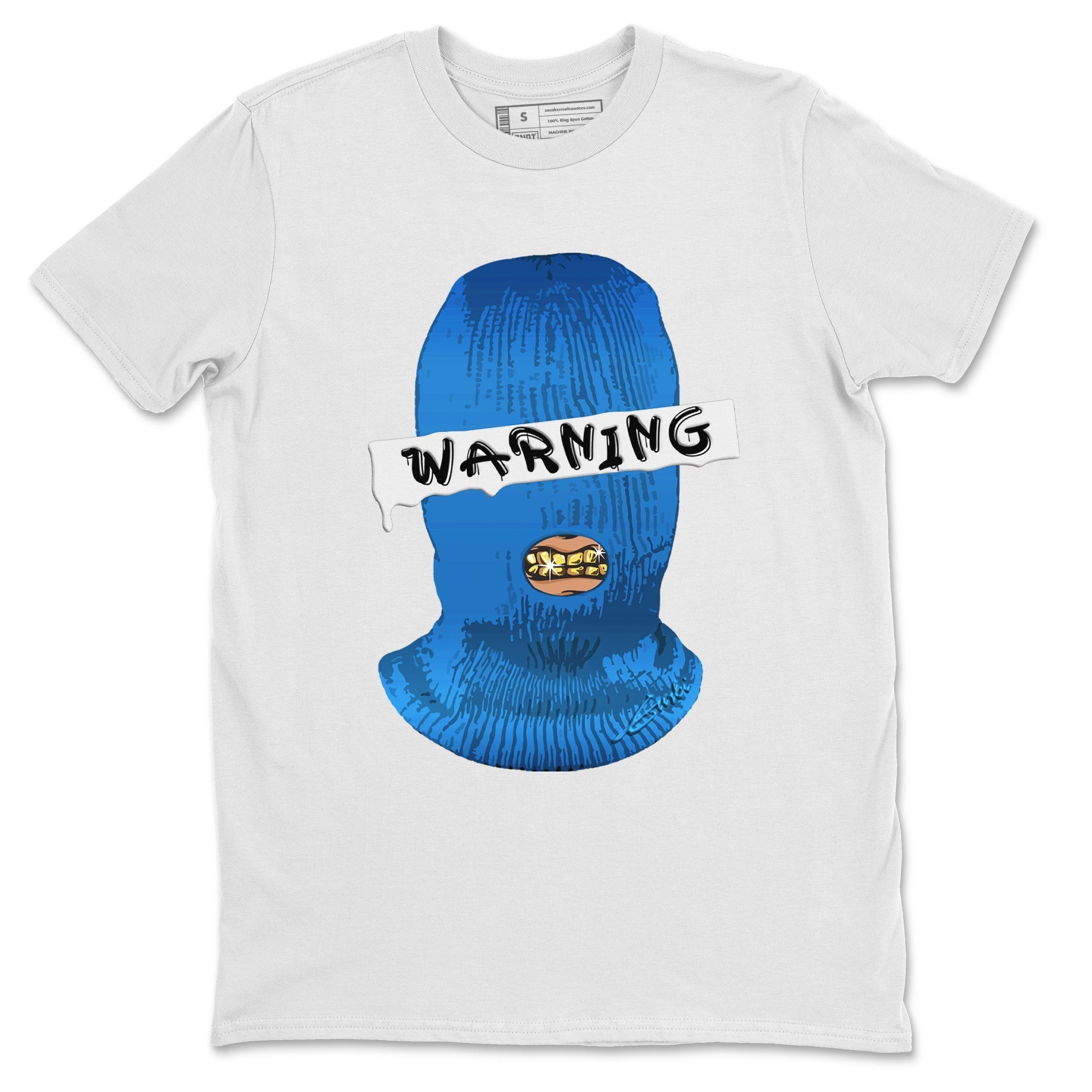 Jordan 1 Dark Marina Blue Sneaker Matching T-Shirt Warning Sneaker Tees Jordan 1 Dark Marina Blue Sneaker Release Tees Crew Neck Tees