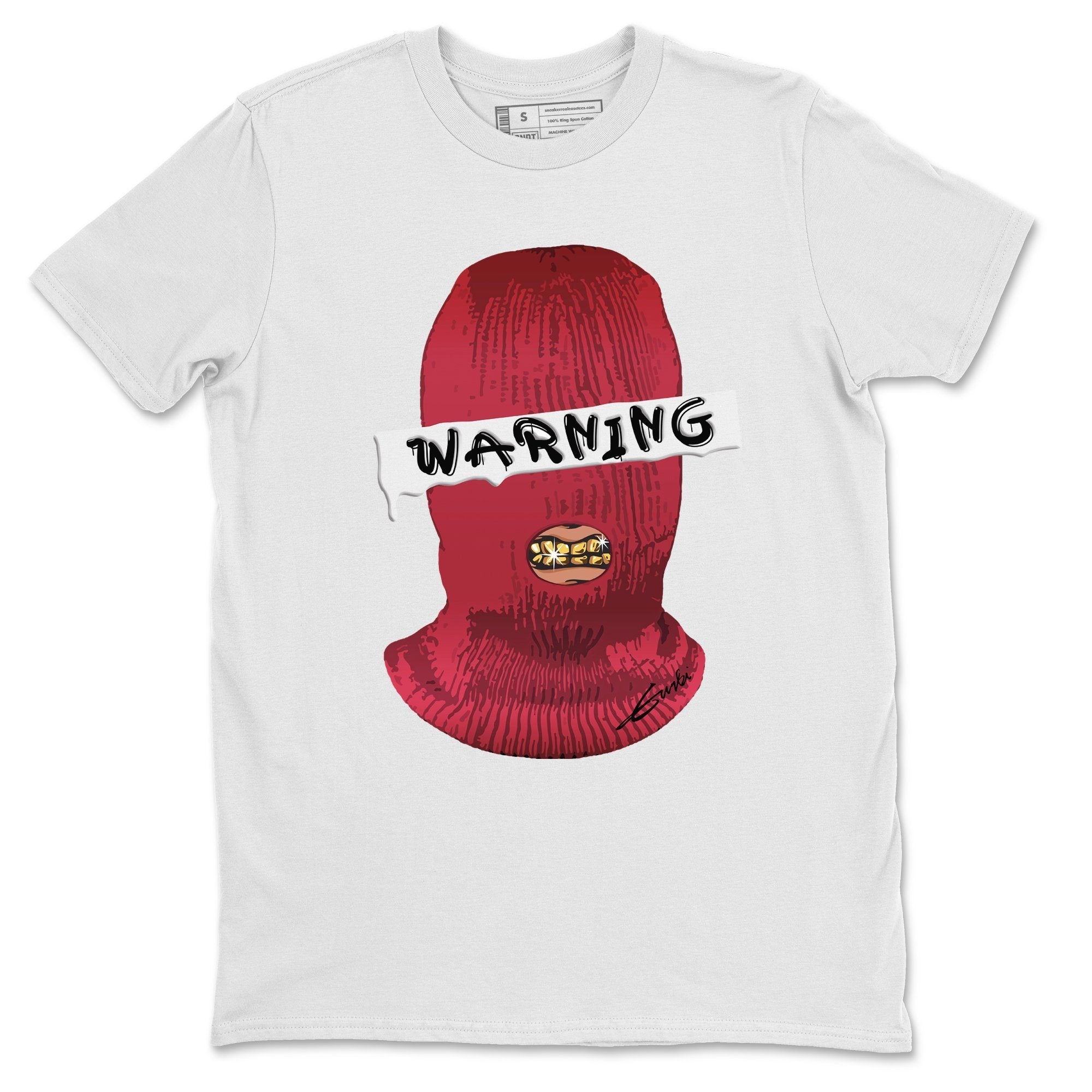 Jordan 6 Carmine Shirt To Match Jordans Warning Sneaker Tees Jordan 6 Carmine Drip Gear Zone Sneaker Matching Clothing Unisex Shirts