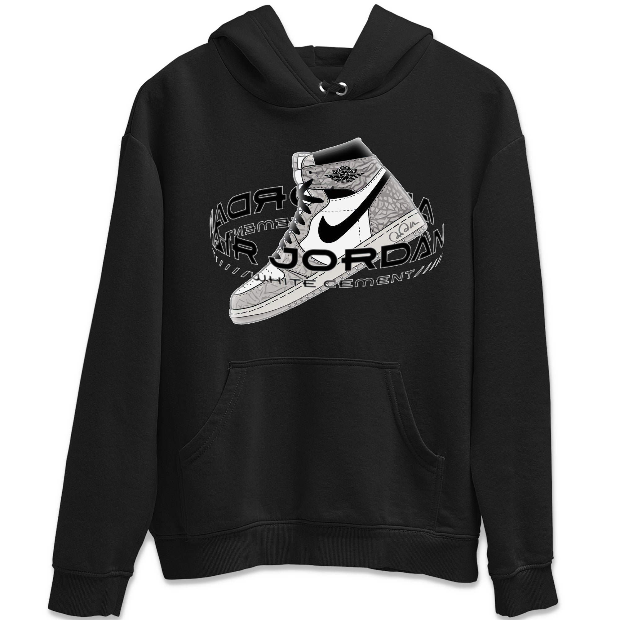 Jordan 1 High White Cement Sneaker Tees Drip Gear Zone Warping Space Sneaker Tees Jordan 1 High White Cement Shirt Unisex Shirts