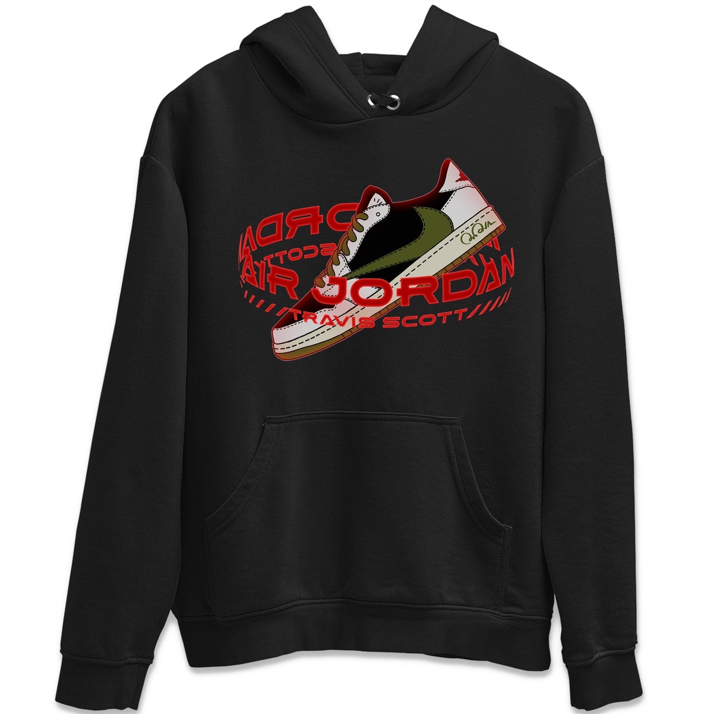 Jordan 1 Travis Scott Olive Sneaker Tees Drip Gear Zone Warping Space Sneaker Tees Jordan 1 Travis Scott Olive Shirt Unisex Shirts