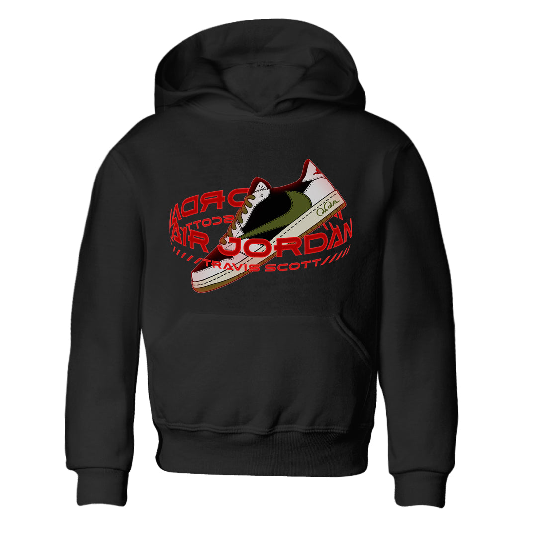Jordan 1 Travis Scott Olive Sneaker Tees Drip Gear Zone Warping Space Sneaker Tees Jordan 1 Travis Scott Olive Shirt Kids Shirts