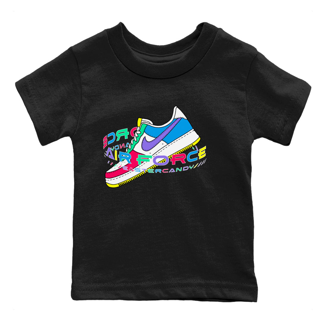 Dunk Easter Candy Sneaker Tees Drip Gear Zone Warping Space Sneaker Tees Nike Easter Shirt Kids Shirts Black 2